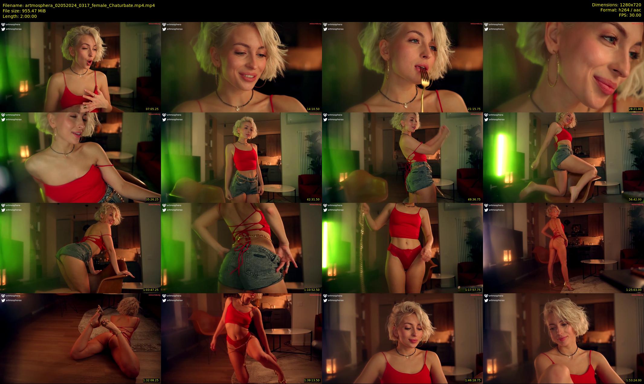artmosphera — 120 minute Chaturbate female cam show recording, 720p, May 2, 2024