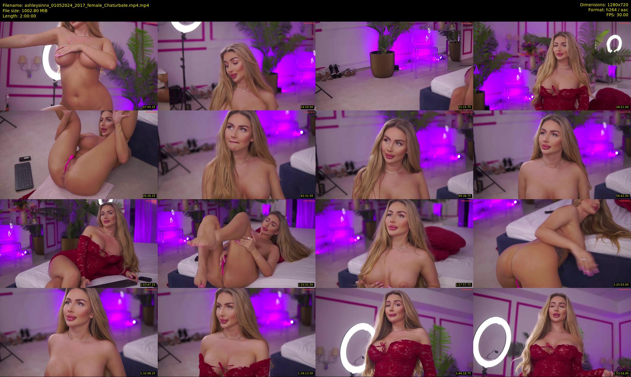 ashleysinnx — 120 minute Chaturbate female cam show recording, 720p, May 1, 2024