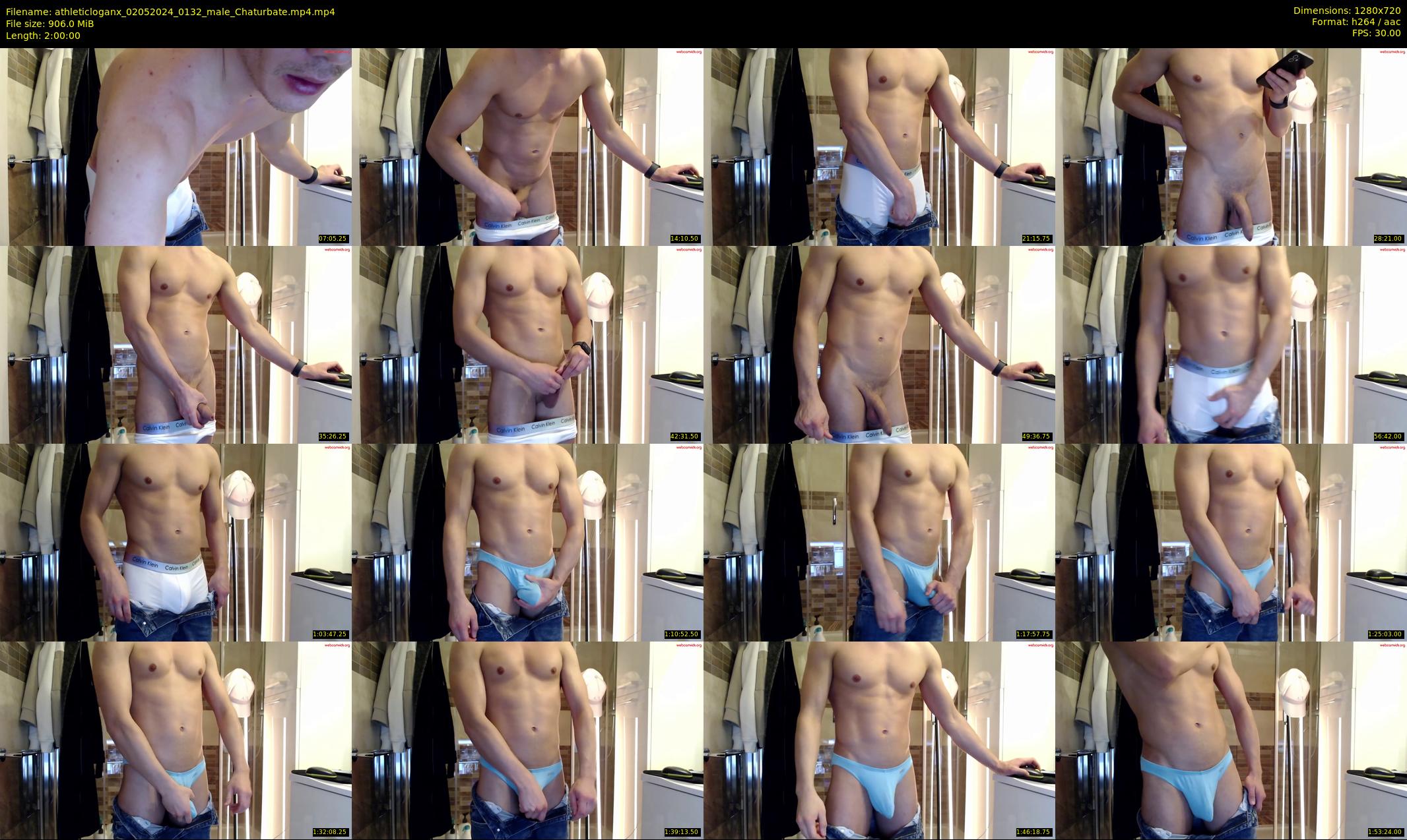 athleticloganx — 120 minute Chaturbate male cam show recording, 720p, May 2, 2024
