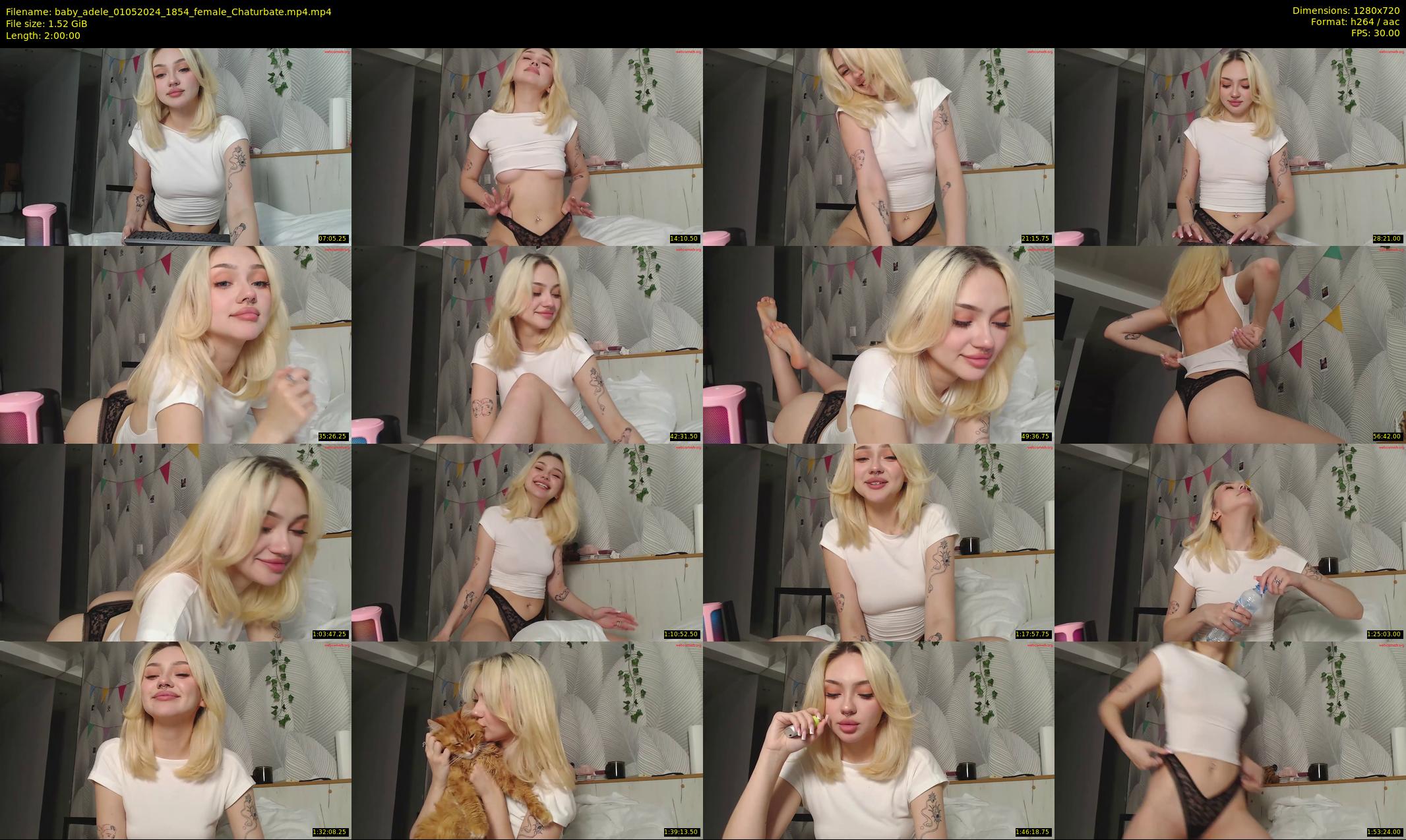 baby_adele — 120 minute Chaturbate female cam show recording, 720p, May 1, 2024