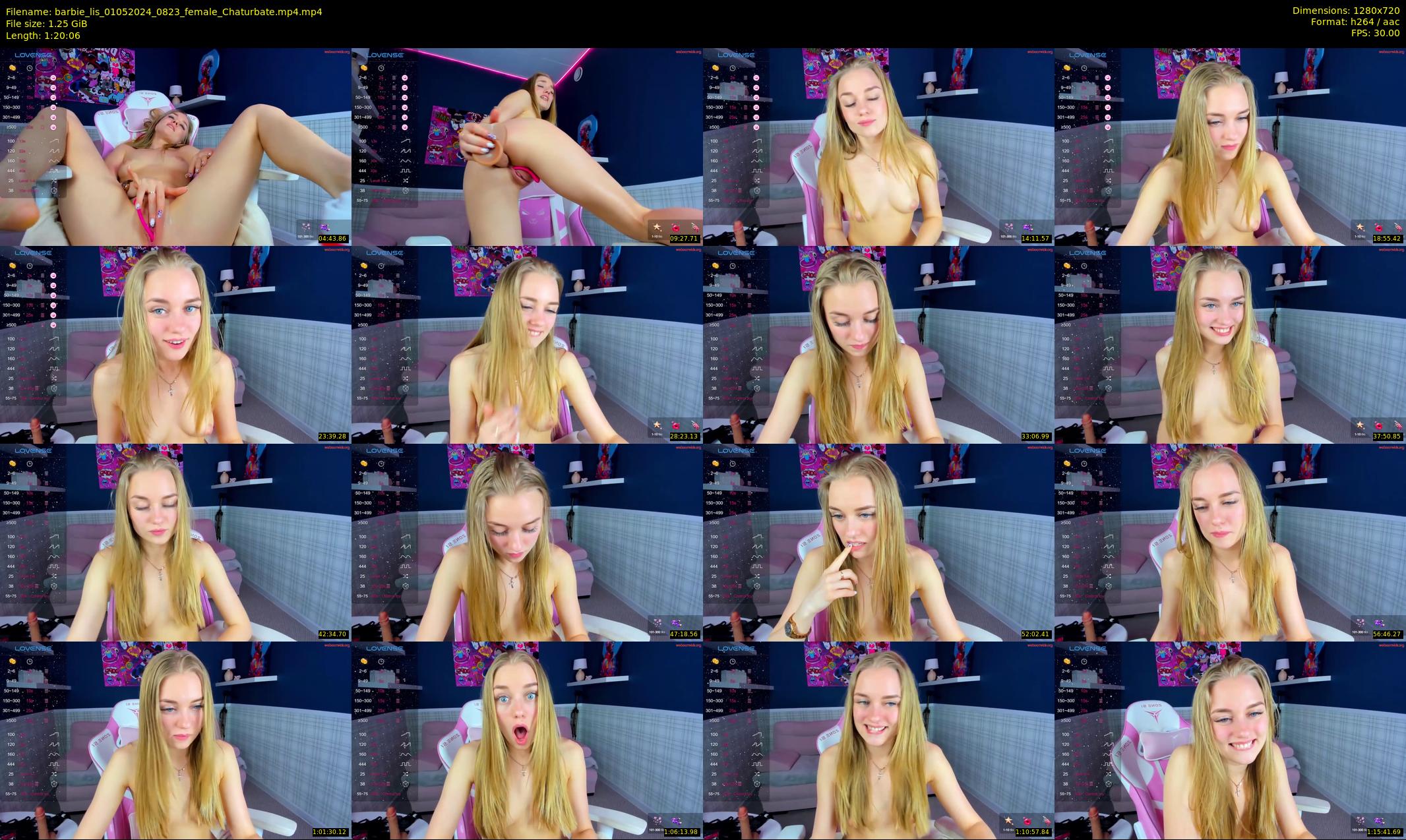 barbie_lis — 81 minute Chaturbate female cam show recording, 720p, May 1, 2024