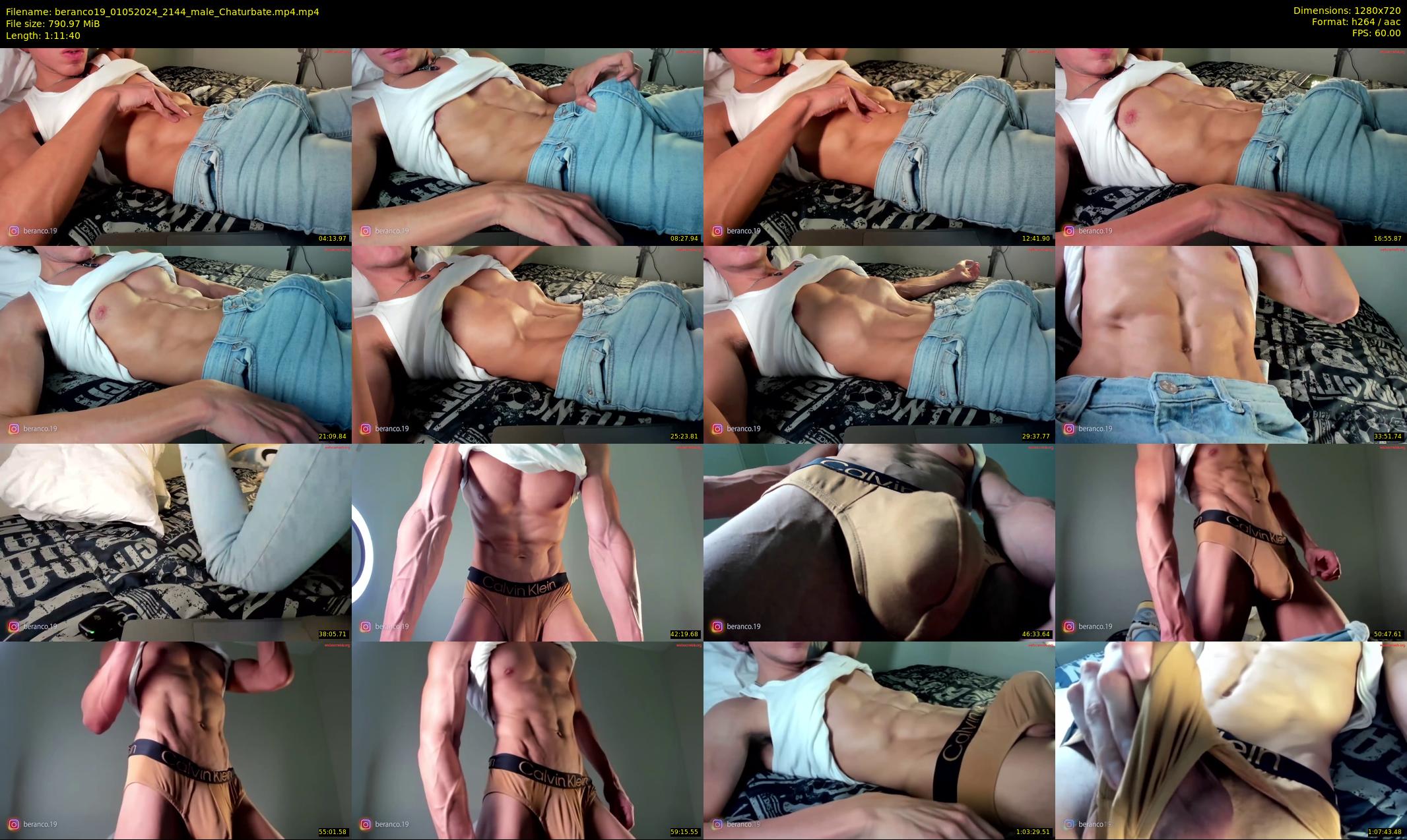 beranco19 — 72 minute Chaturbate male cam show recording, 720p, May 1, 2024