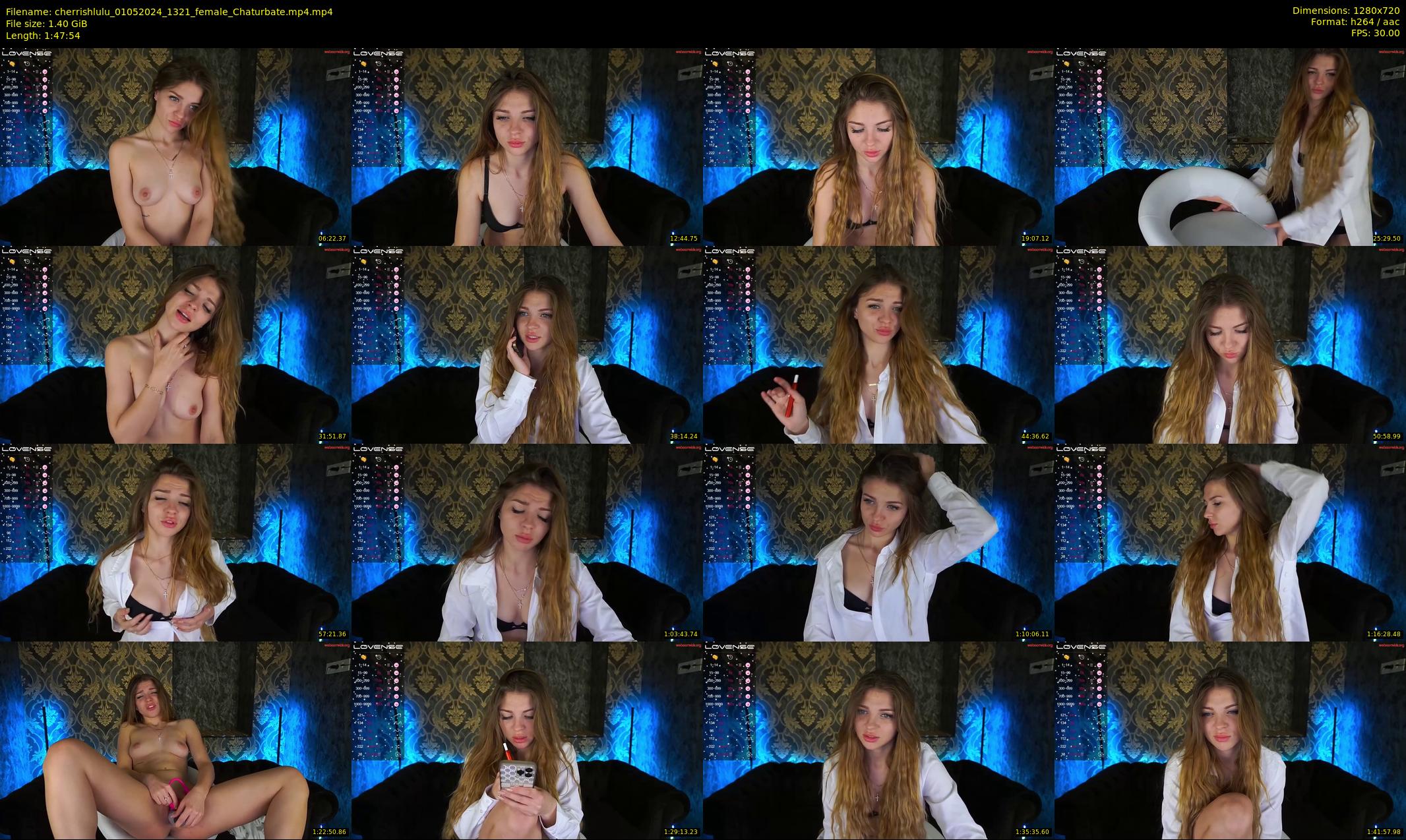 cherrishlulu — 108 minute Chaturbate female cam show recording, 720p, May 1, 2024