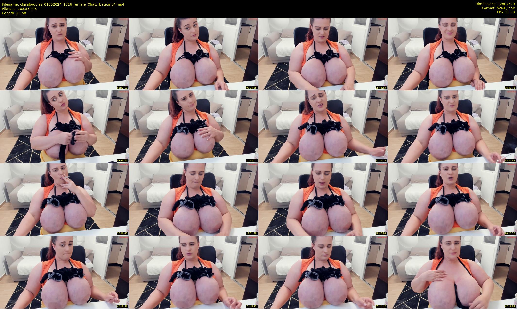claraboobies — 29 minute Chaturbate female cam show recording, 720p, May 1, 2024