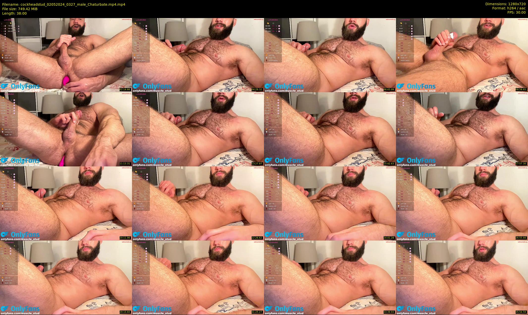 cockheadstud — 38 minute Chaturbate male cam show recording, 720p, May 2, 2024
