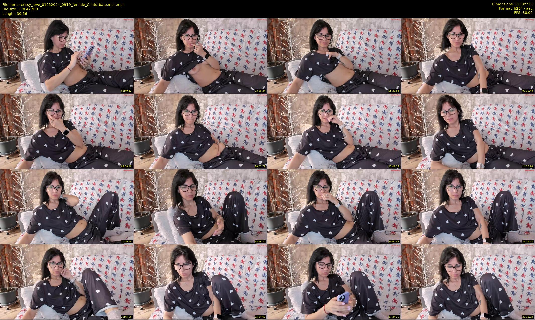 crissy_love — 31 minute Chaturbate female cam show recording, 720p, May 1, 2024