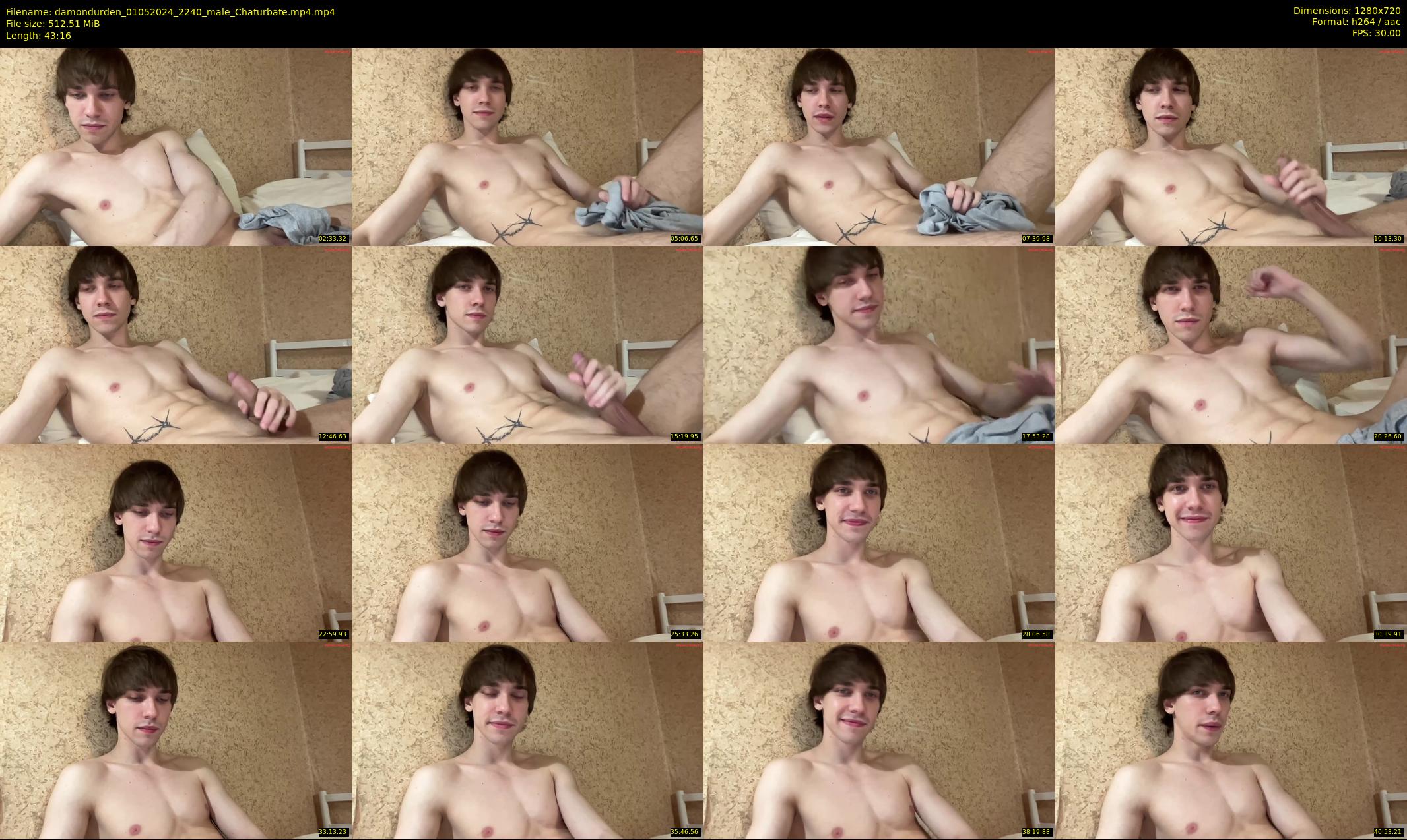 damondurden — 44 minute Chaturbate male cam show recording, 720p, May 1, 2024