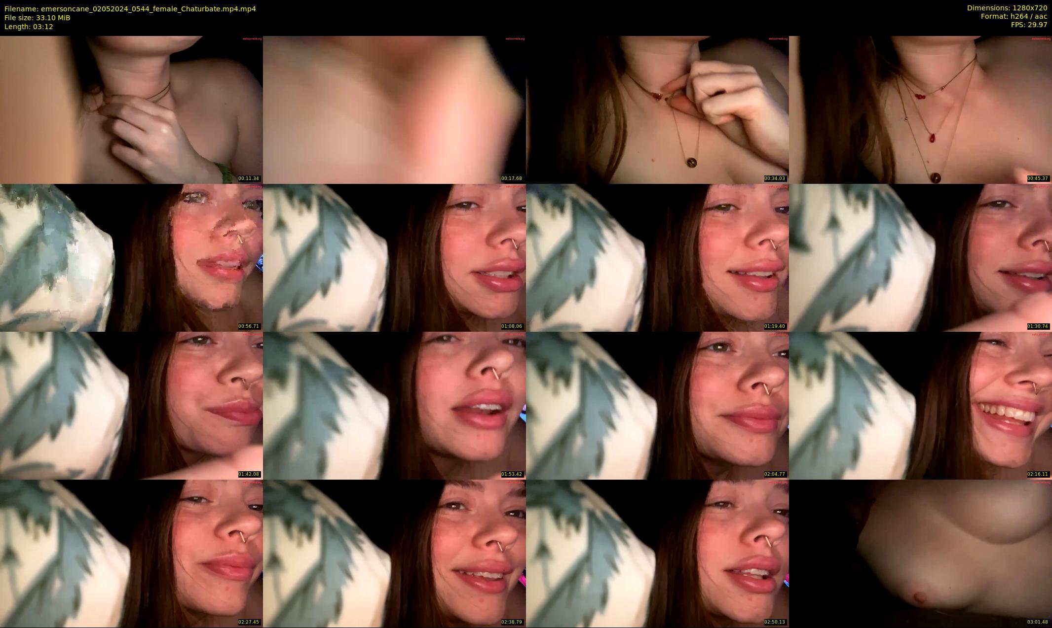 emersoncane — 4 minute Chaturbate female cam show recording, 720p, May 2, 2024