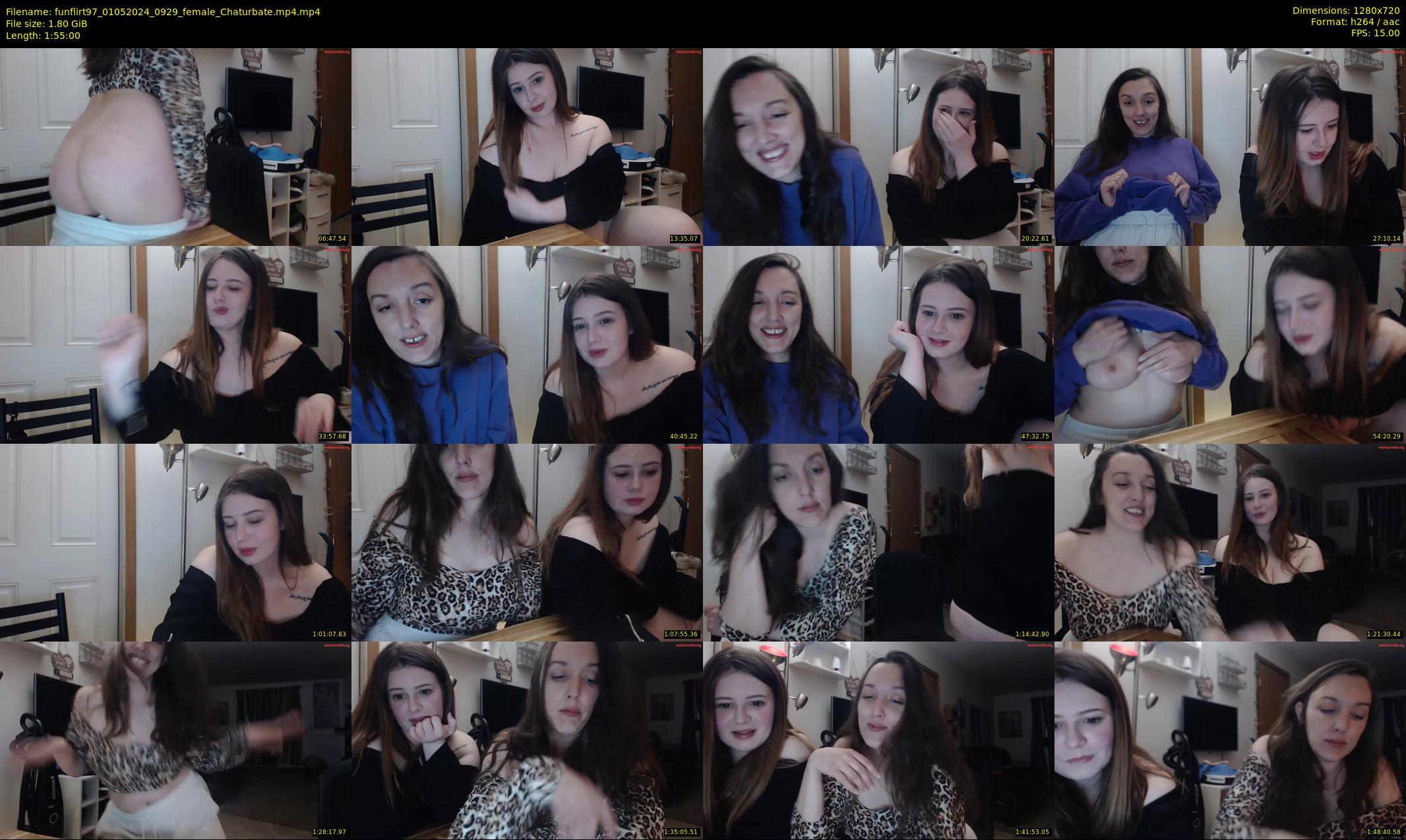 funflirt97 — 115 minute Chaturbate female cam show recording, 720p, May 1, 2024