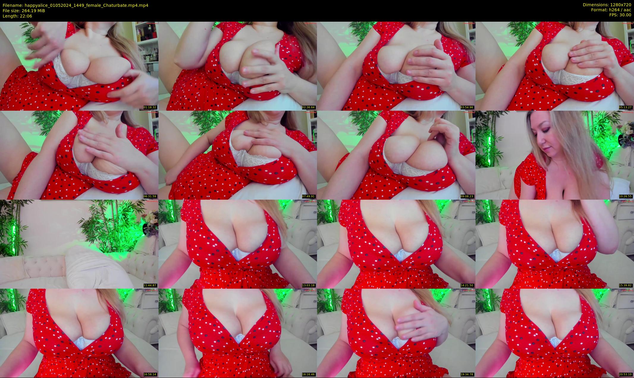 happyalice — 23 minute Chaturbate female cam show recording, 720p, May 1, 2024