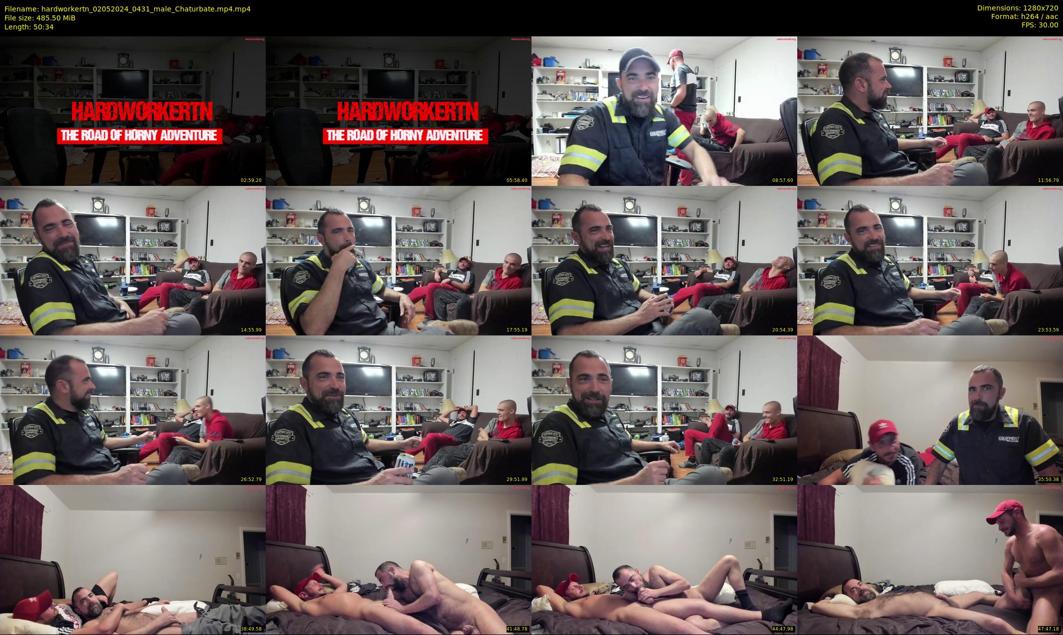 hardworkertn — 51 minute Chaturbate male cam show recording, 720p, May 2, 2024