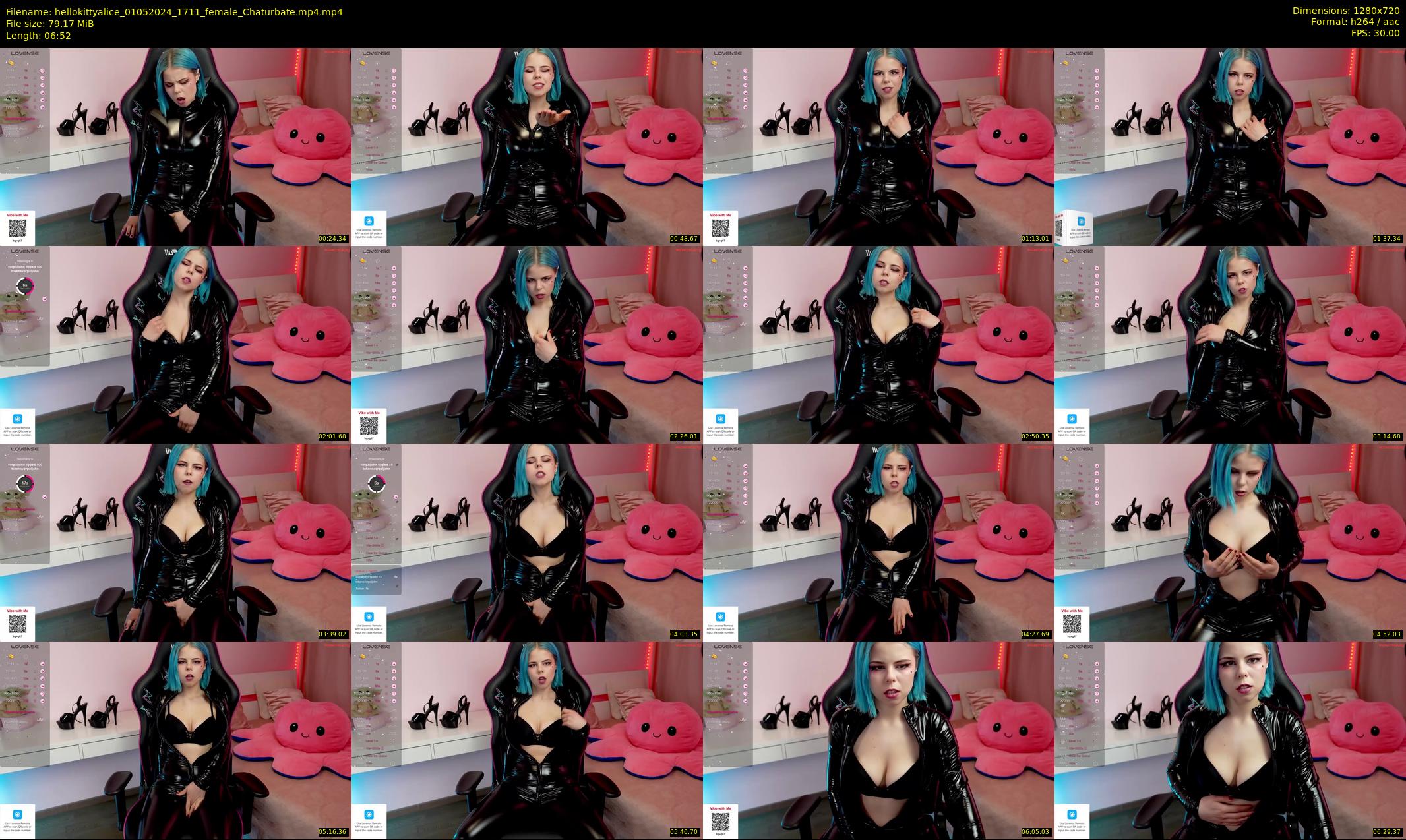 hellokittyalice — 7 minute Chaturbate female cam show recording, 720p, May 1, 2024
