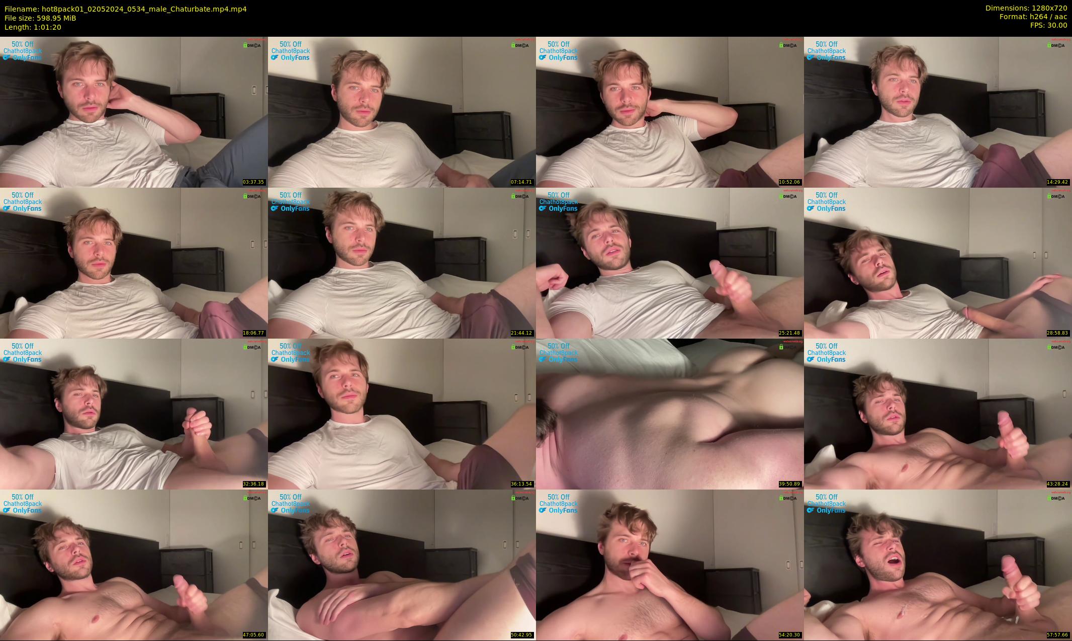 hot8pack01 — 62 minute Chaturbate male cam show recording, 720p, May 2, 2024