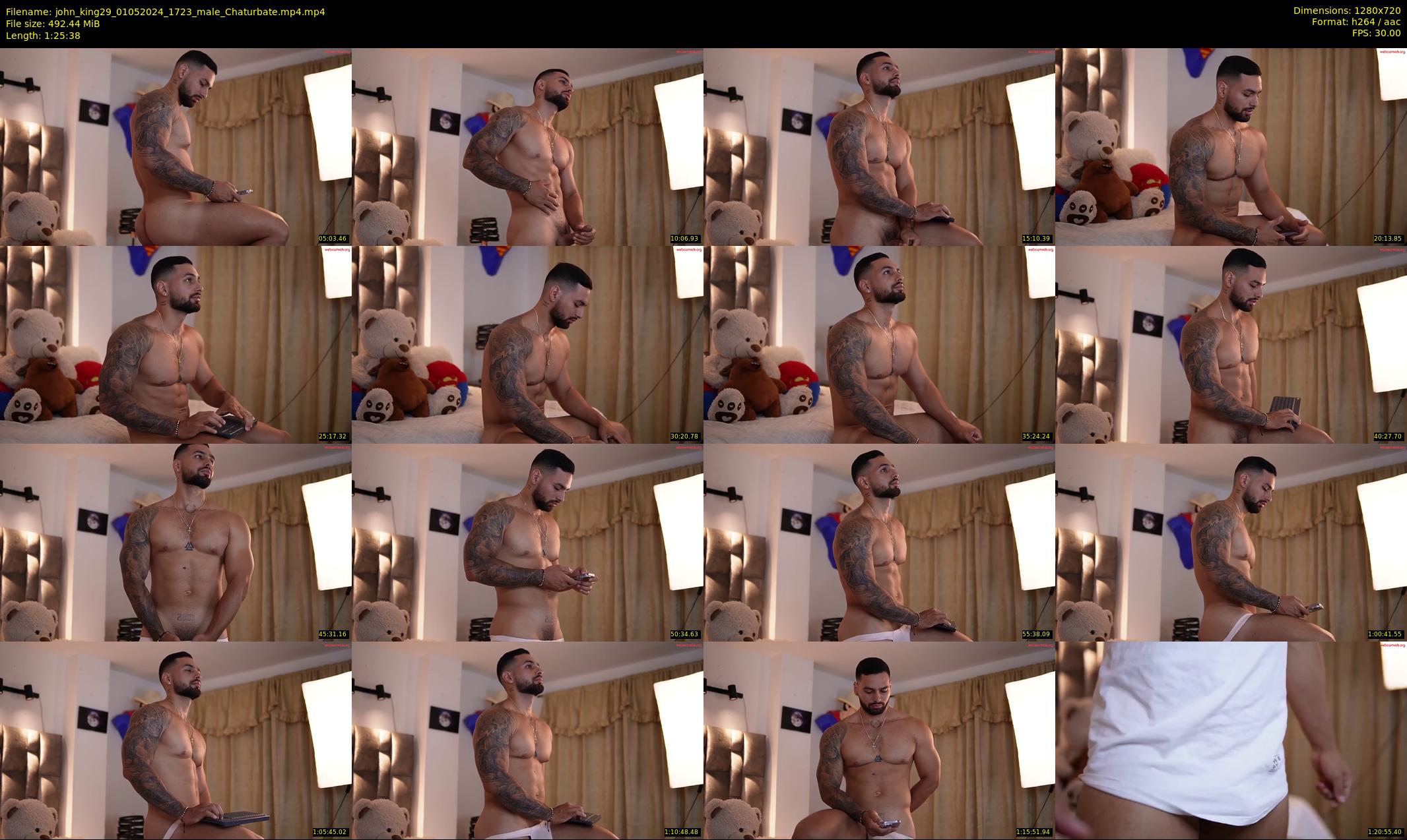 john_king29 — 86 minute Chaturbate male cam show recording, 720p, May 1, 2024
