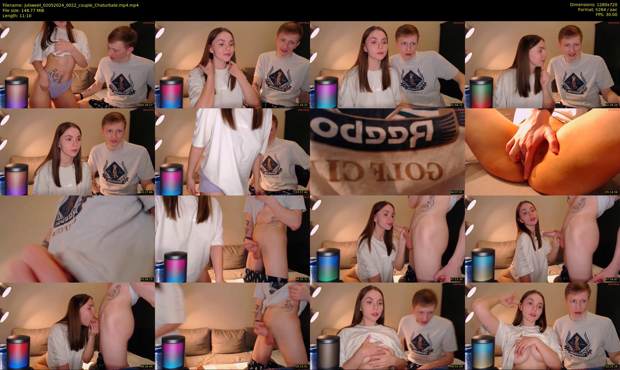 julsweet — 12 minute Chaturbate male cam show recording, 720p, May 2, 2024