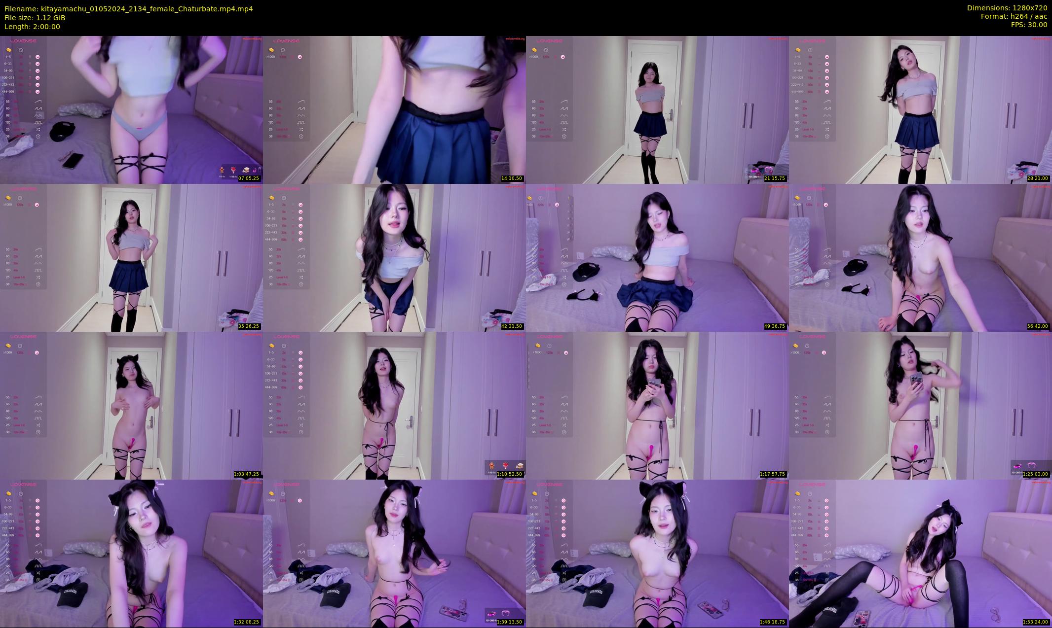 kitayamachu — 120 minute Chaturbate female cam show recording, 720p, May 1, 2024