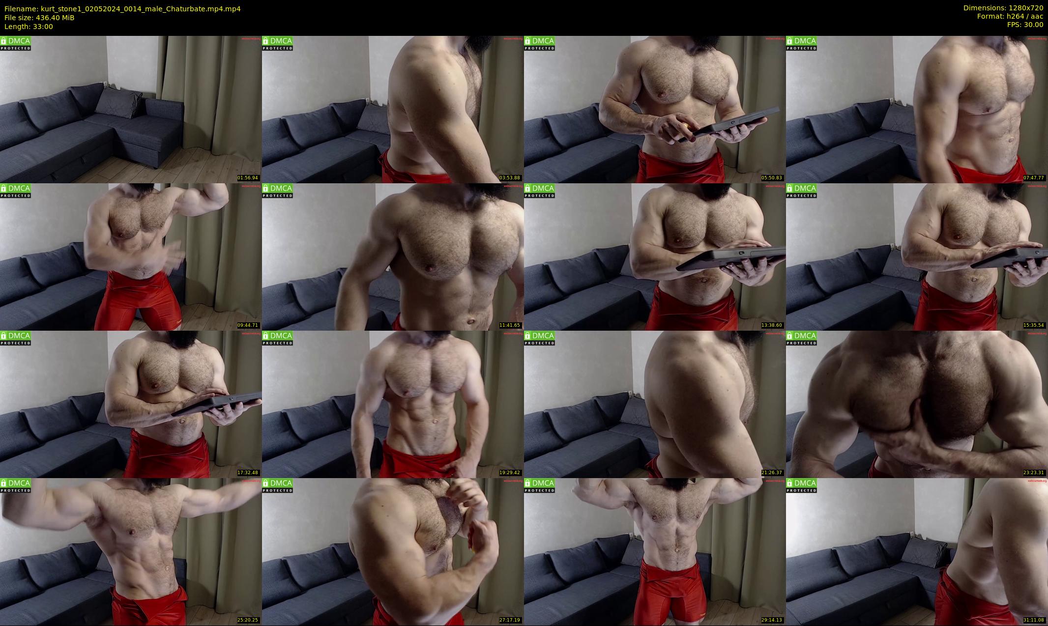 kurt_stone1 — 33 minute Chaturbate male cam show recording, 720p, May 2, 2024