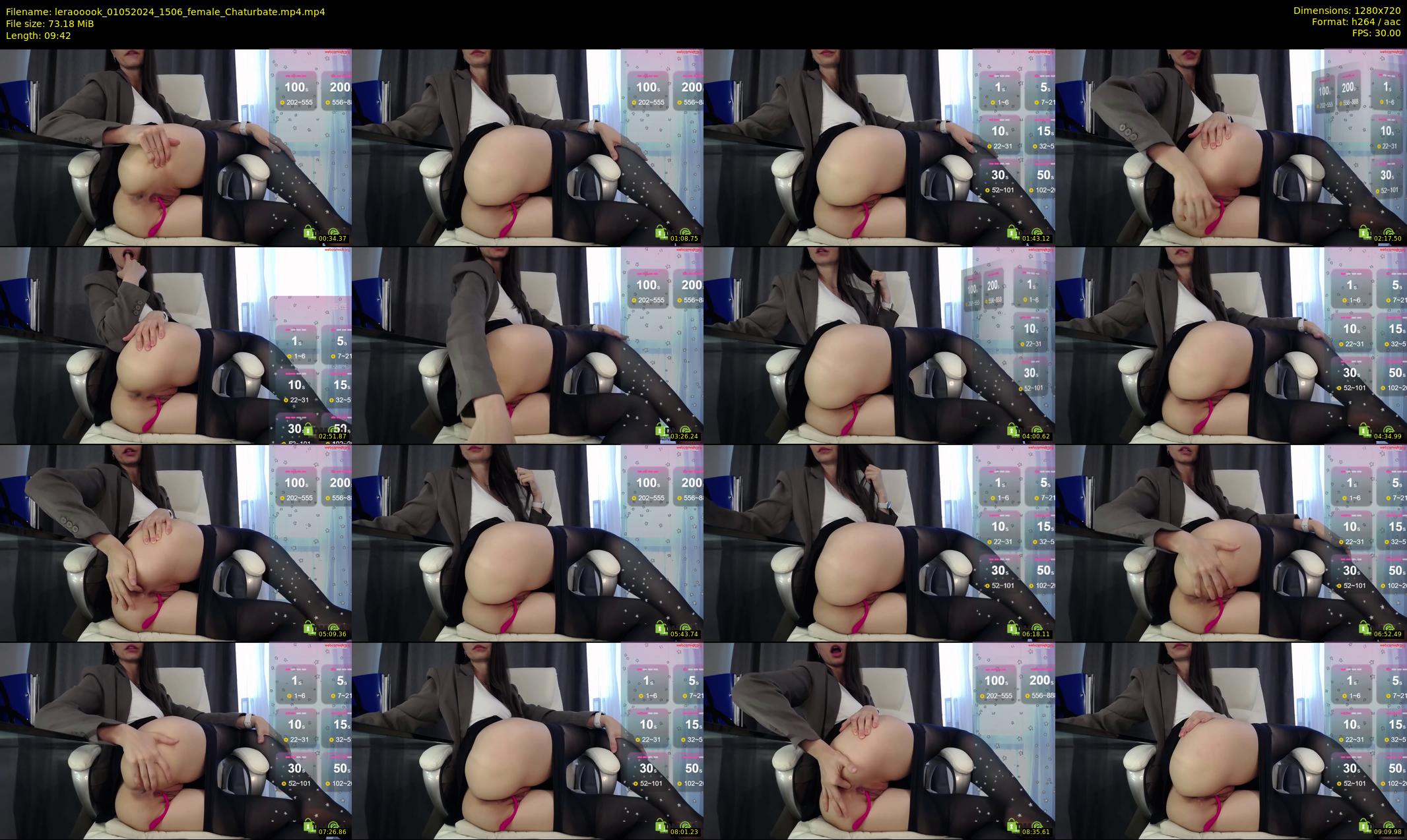 leraooook — 10 minute Chaturbate female cam show recording, 720p, May 1, 2024
