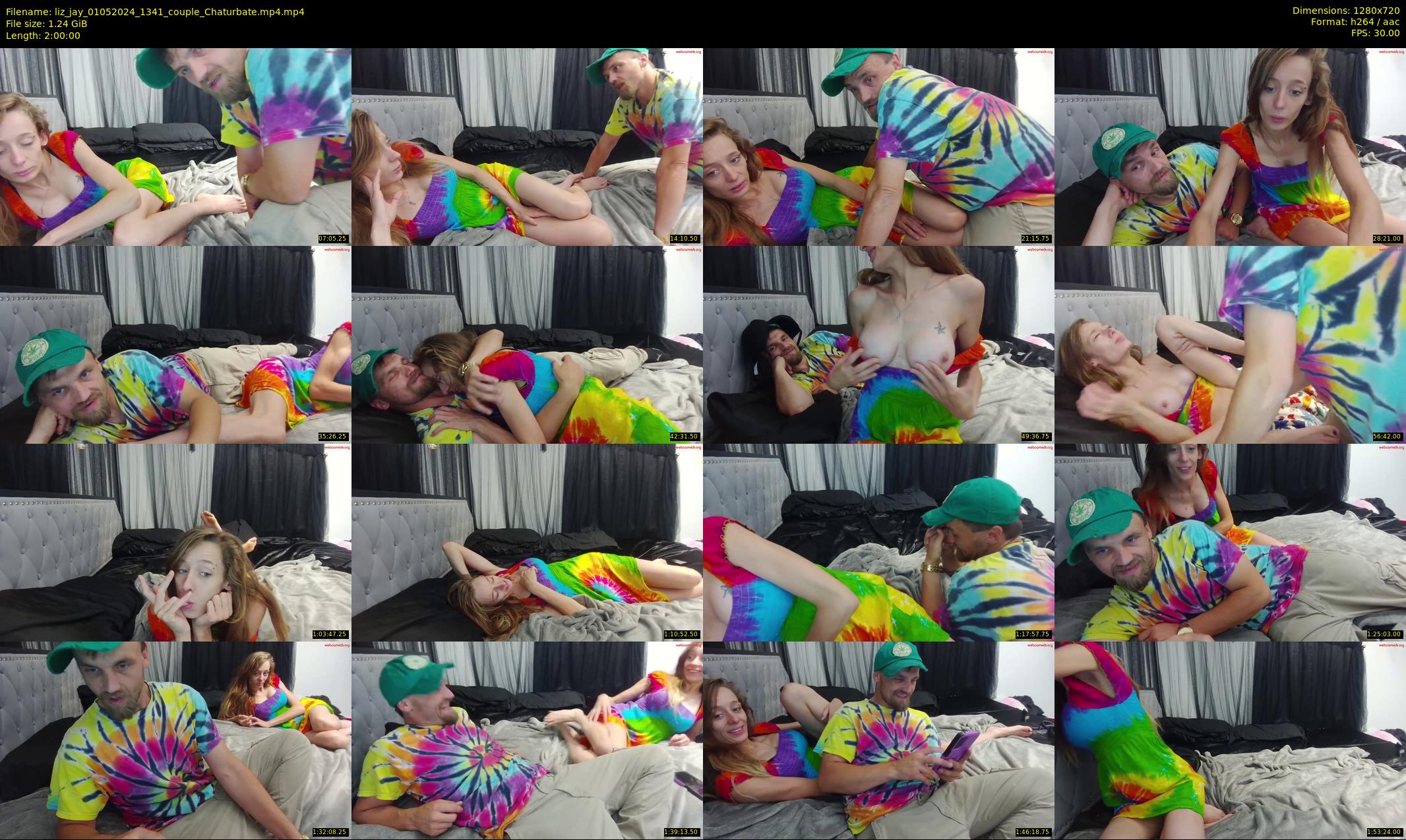 liz_jay — 120 minute Chaturbate couple cam show recording, 720p, May 1, 2024