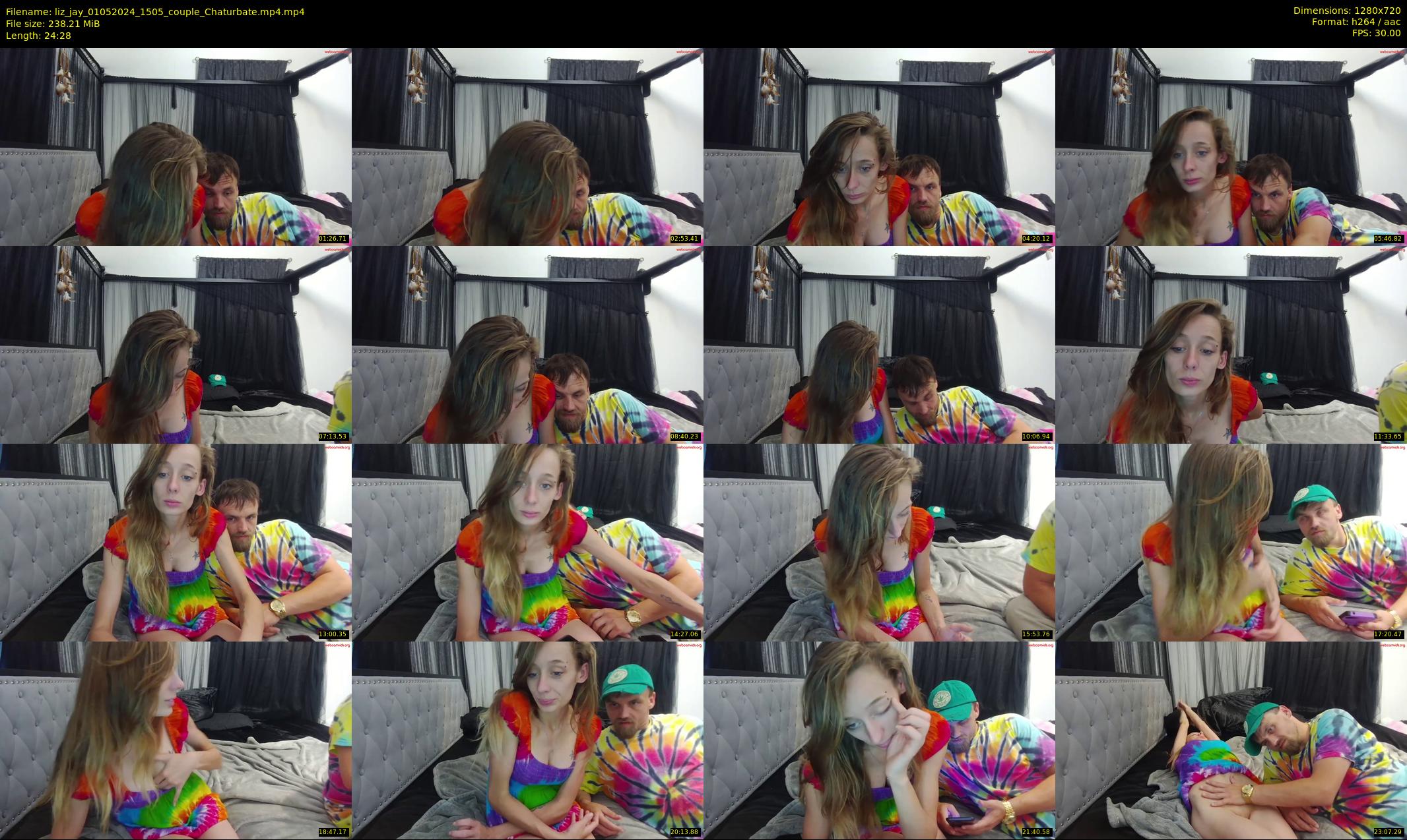 liz_jay — 25 minute Chaturbate couple cam show recording, 720p, May 1, 2024