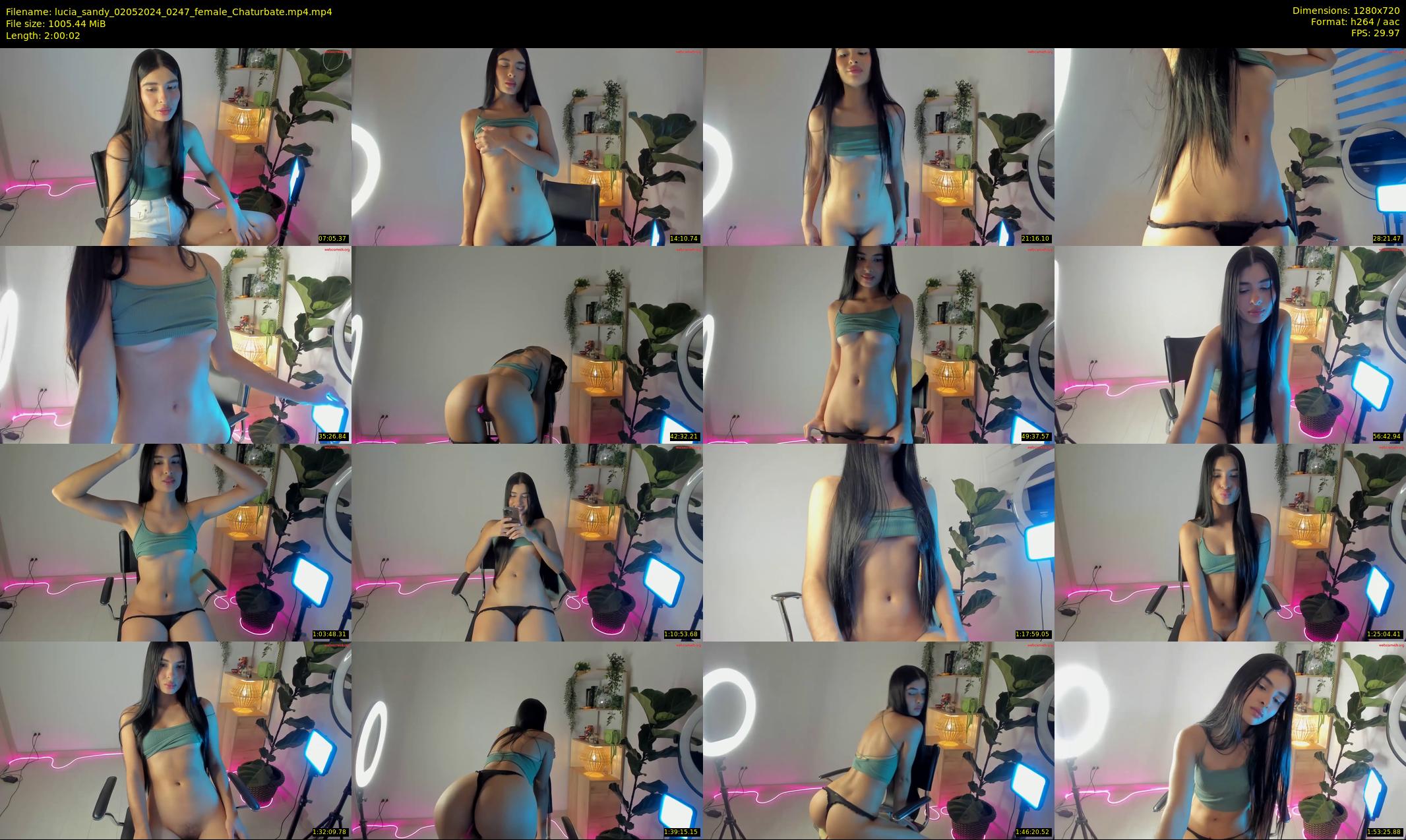 lucia_sandy — 121 minute Chaturbate female cam show recording, 720p, May 2, 2024