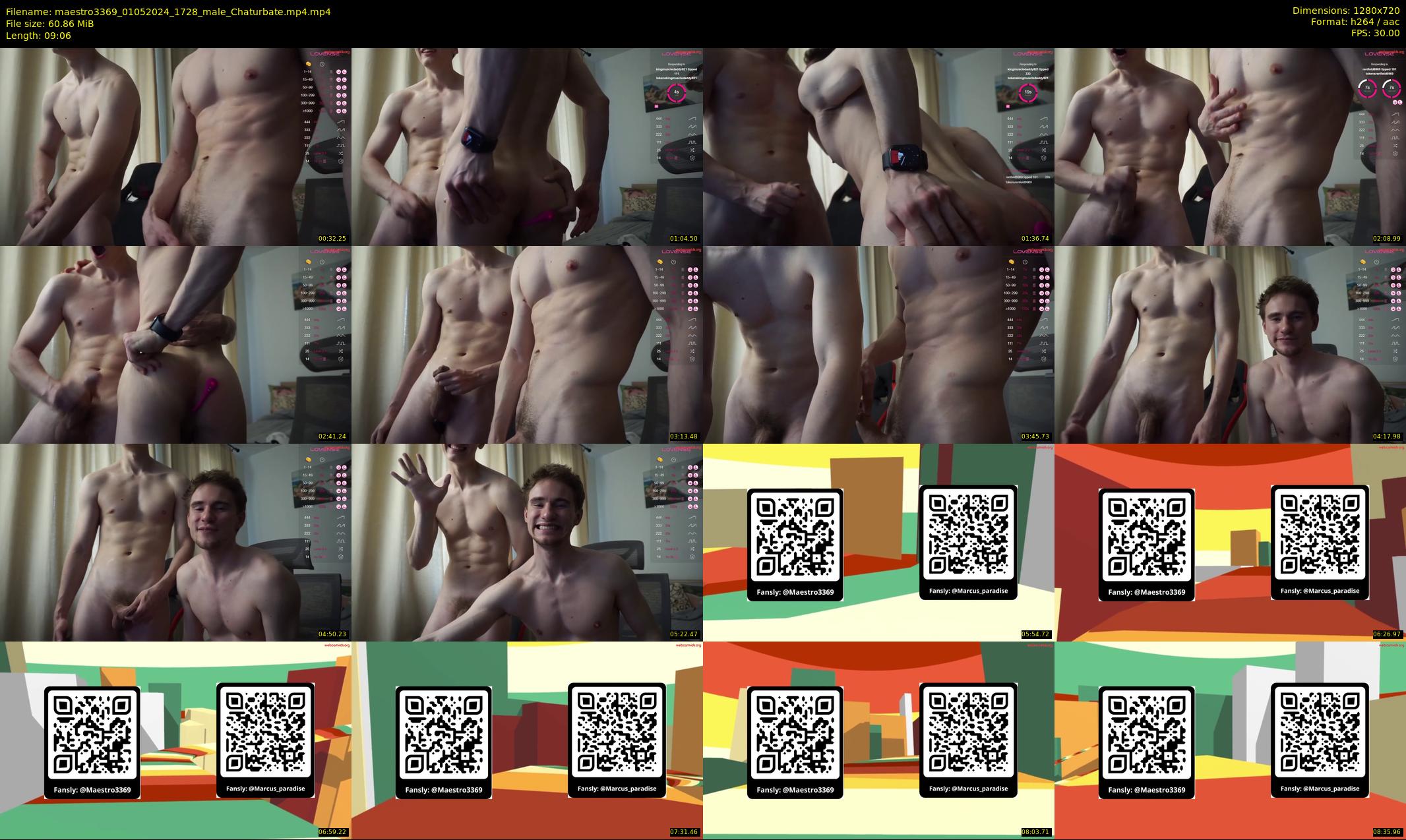 maestro3369 — 10 minute Chaturbate male cam show recording, 720p, May 1, 2024