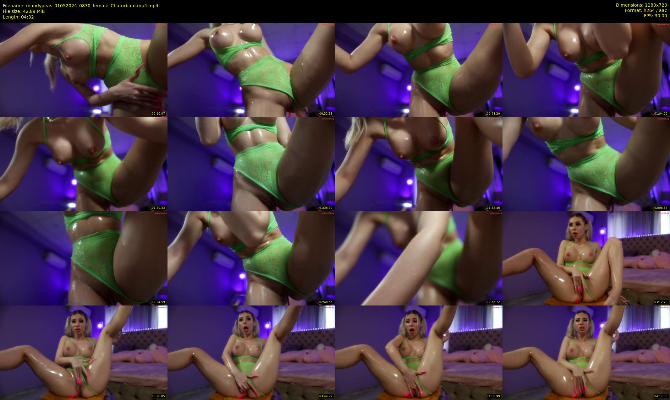 mandypeas — 5 minute Chaturbate female cam show recording, 720p, May 1, 2024