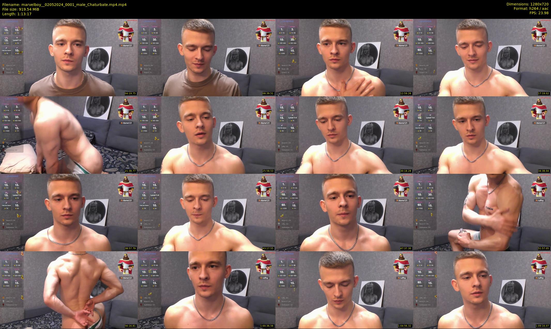 marvelboy_ — 74 minute Chaturbate male cam show recording, 720p, May 2, 2024