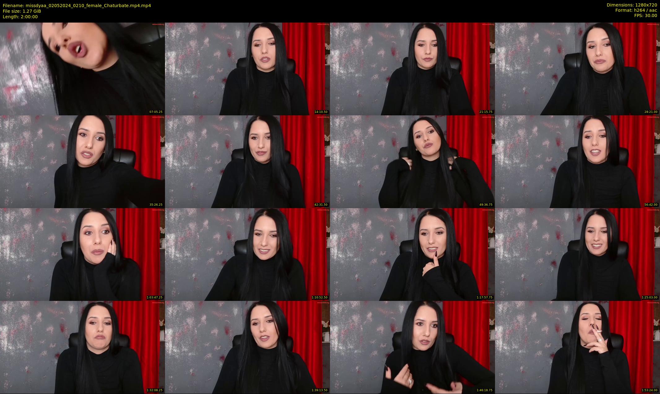 missdyaa — 120 minute Chaturbate female cam show recording, 720p, May 2, 2024