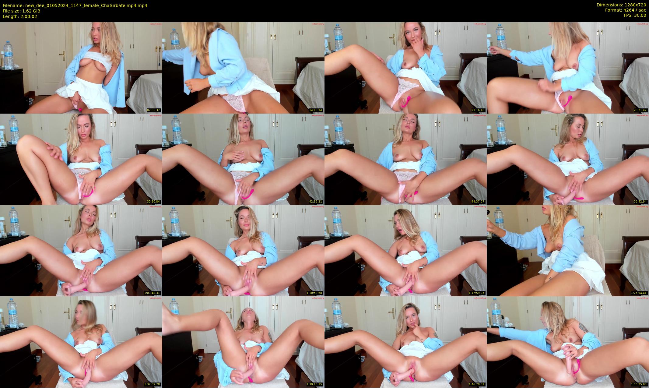 new_dee — 121 minute Chaturbate female cam show recording, 720p, May 1, 2024