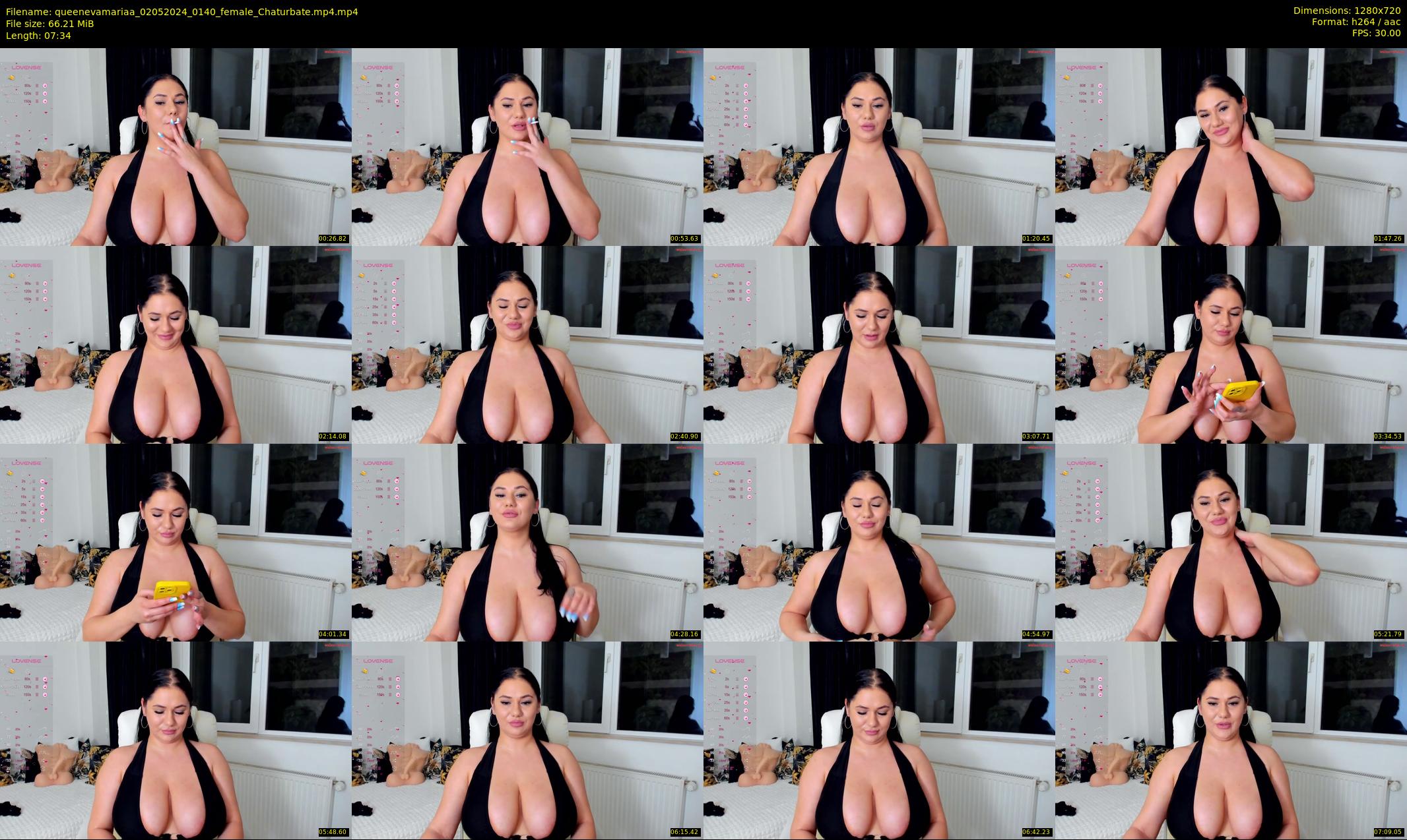 queenevamariaa — 8 minute Chaturbate female cam show recording, 720p, May 2, 2024