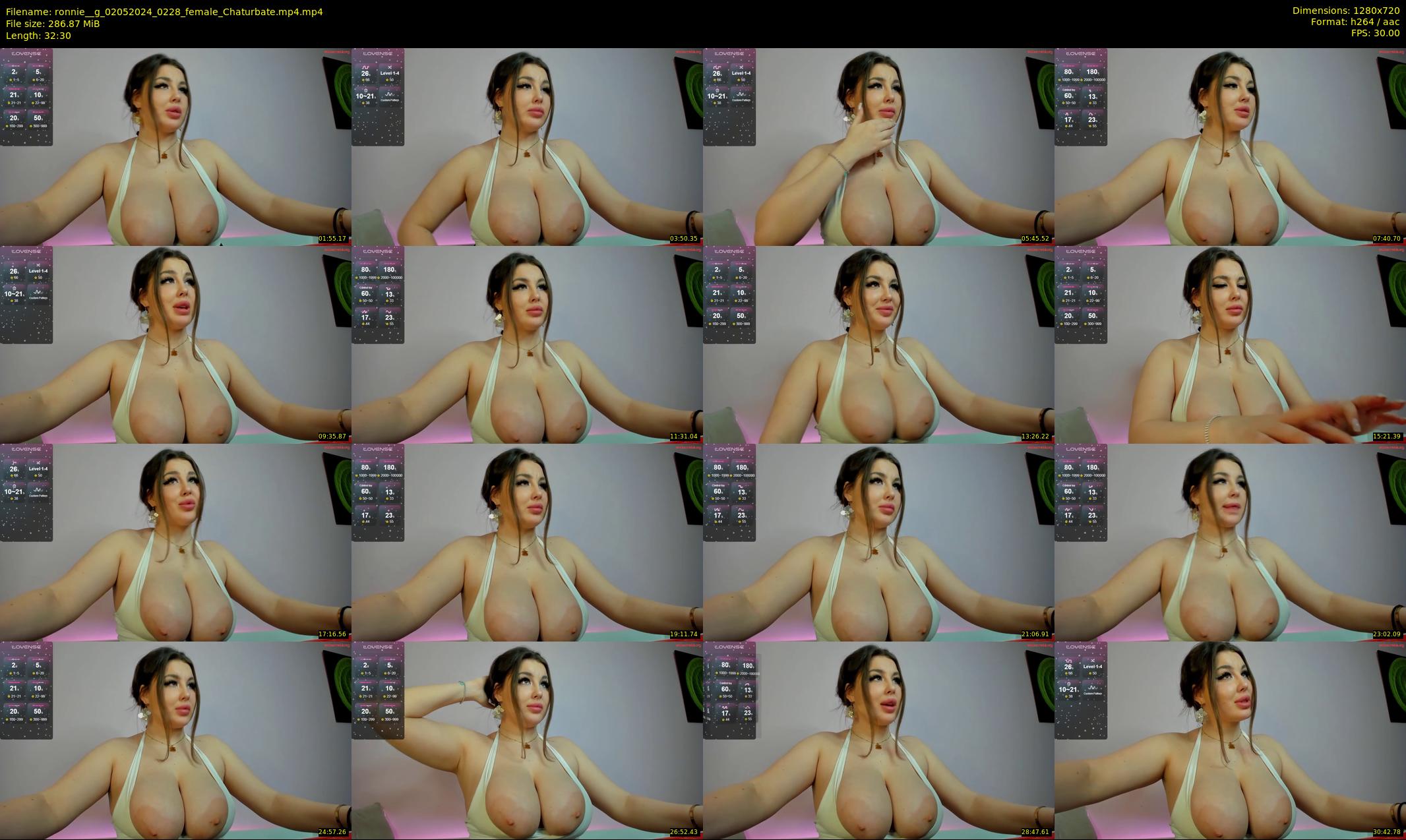 ronnie__g — 33 minute Chaturbate female cam show recording, 720p, May 2, 2024