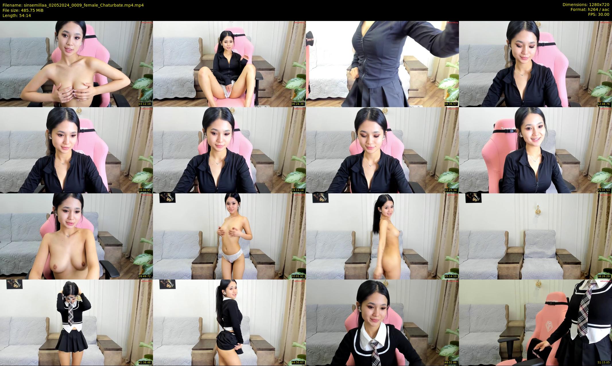 sinsemillaa — 55 minute Chaturbate female cam show recording, 720p, May 2, 2024