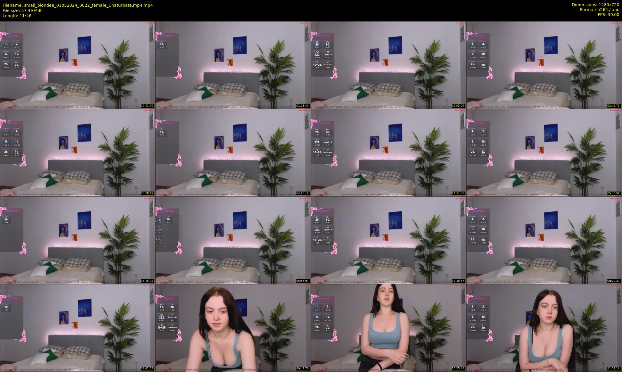 small_blondee — 12 minute Chaturbate female cam show recording, 720p, May 1, 2024