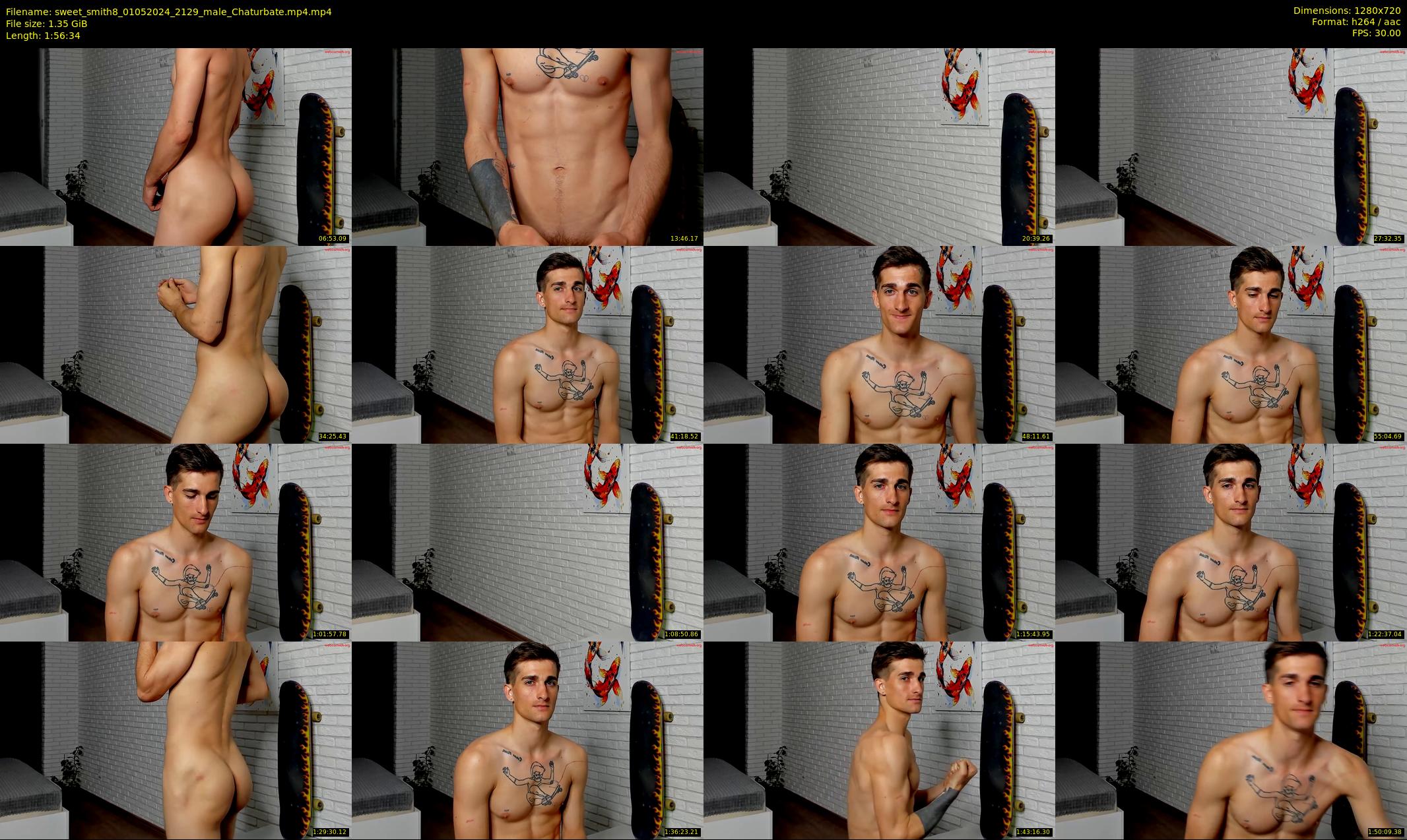 sweet_smith8 — 117 minute Chaturbate male cam show recording, 720p, May 1, 2024
