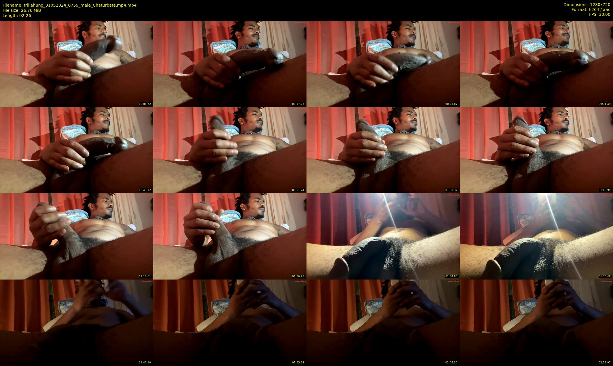 trillahung — 3 minute Chaturbate male cam show recording, 720p, May 1, 2024