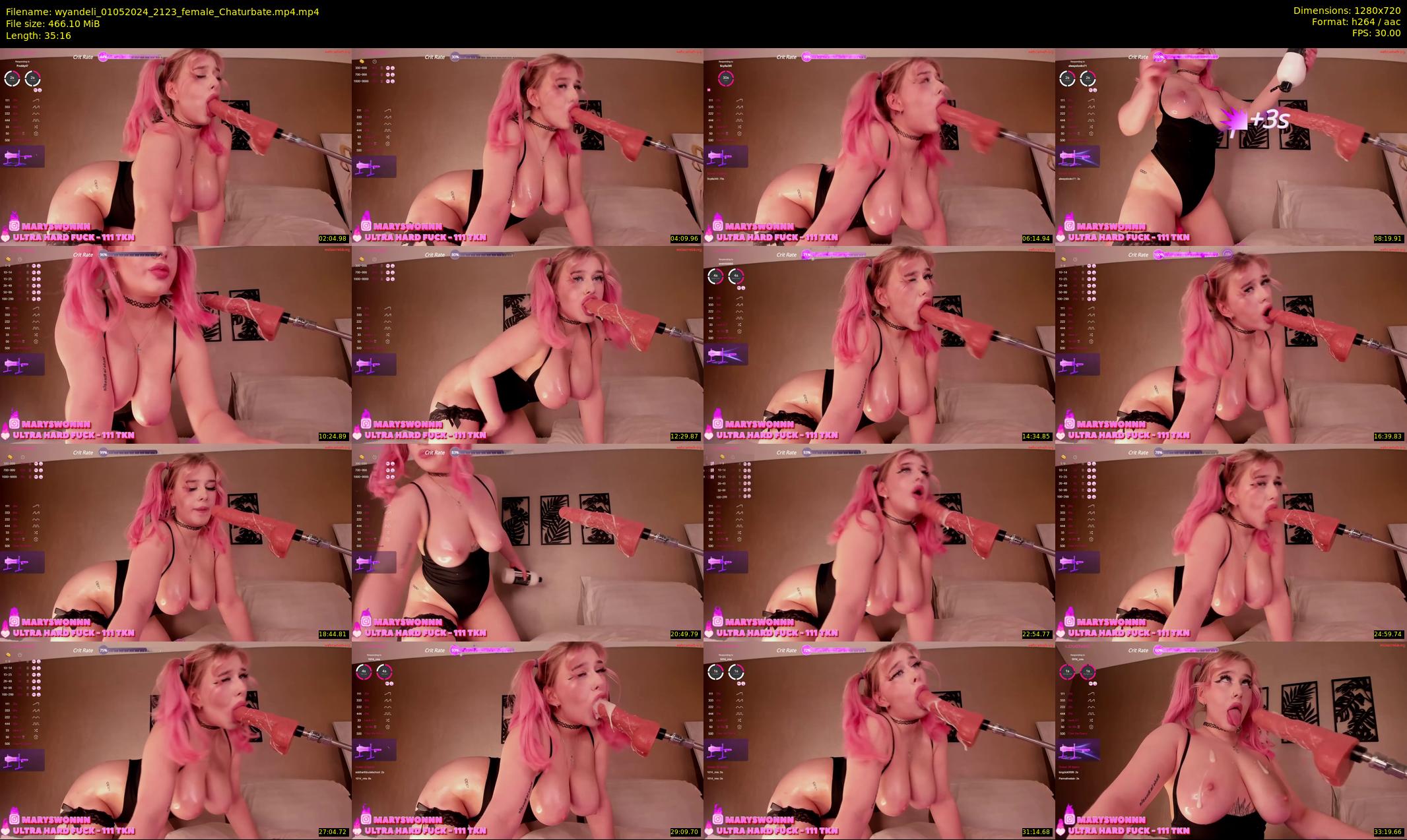 wyandeli — 36 minute Chaturbate female cam show recording, 720p, May 1, 2024