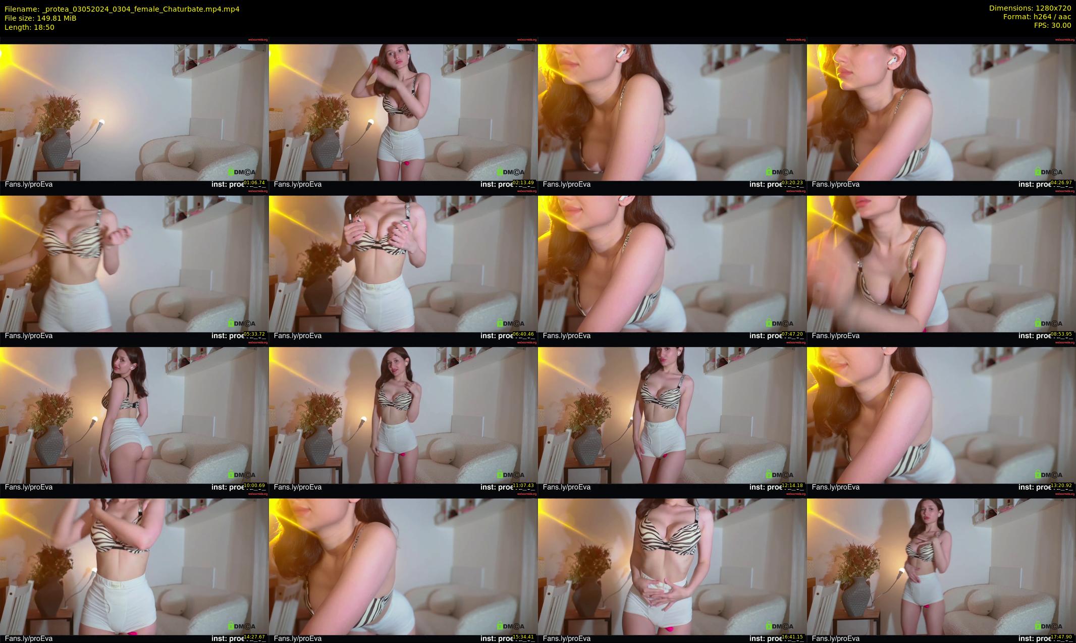 _protea — 19 minute Chaturbate female cam show recording, 720p, May 3, 2024