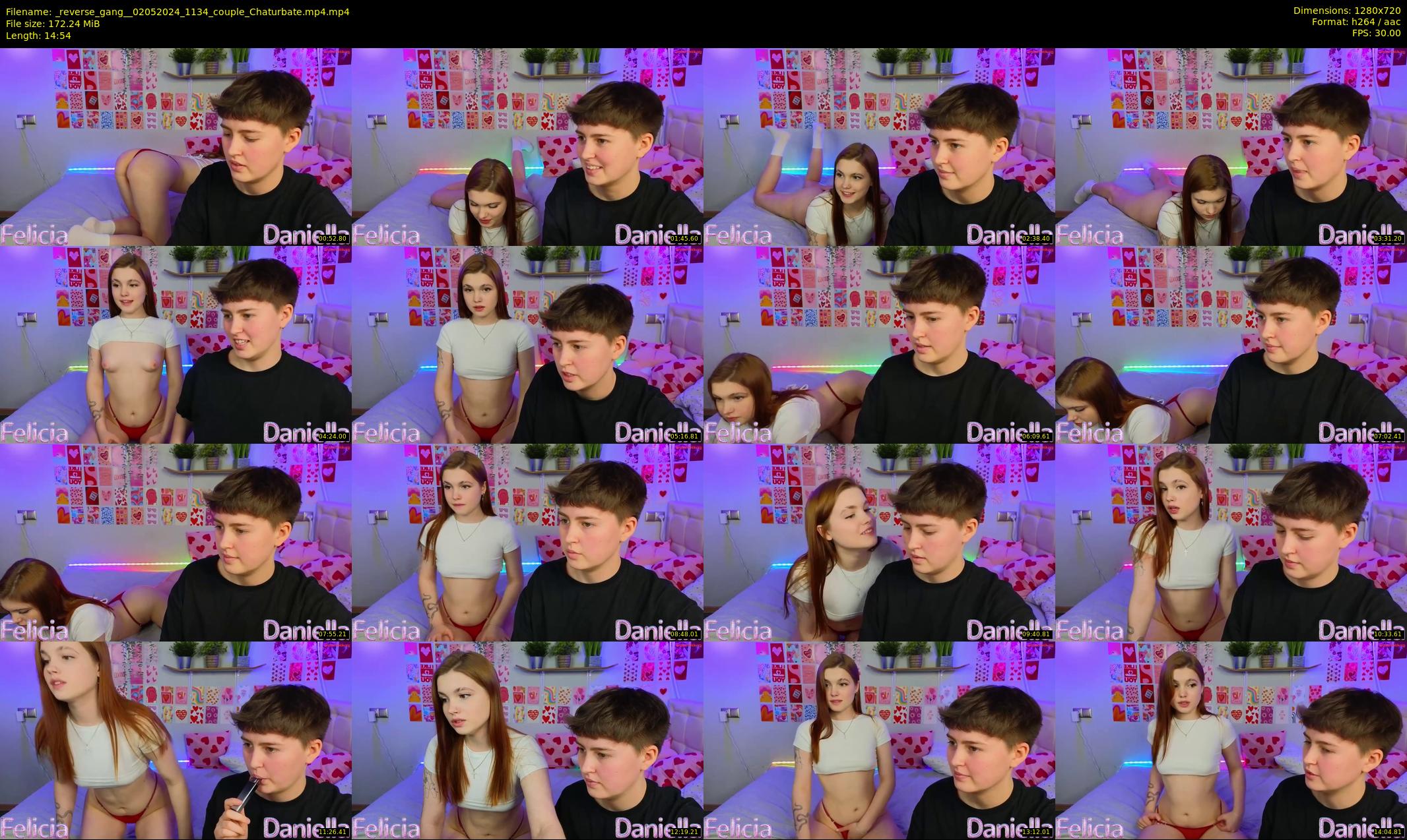 _reverse_gang_ — 15 minute Chaturbate couple cam show recording, 720p, May 2, 2024