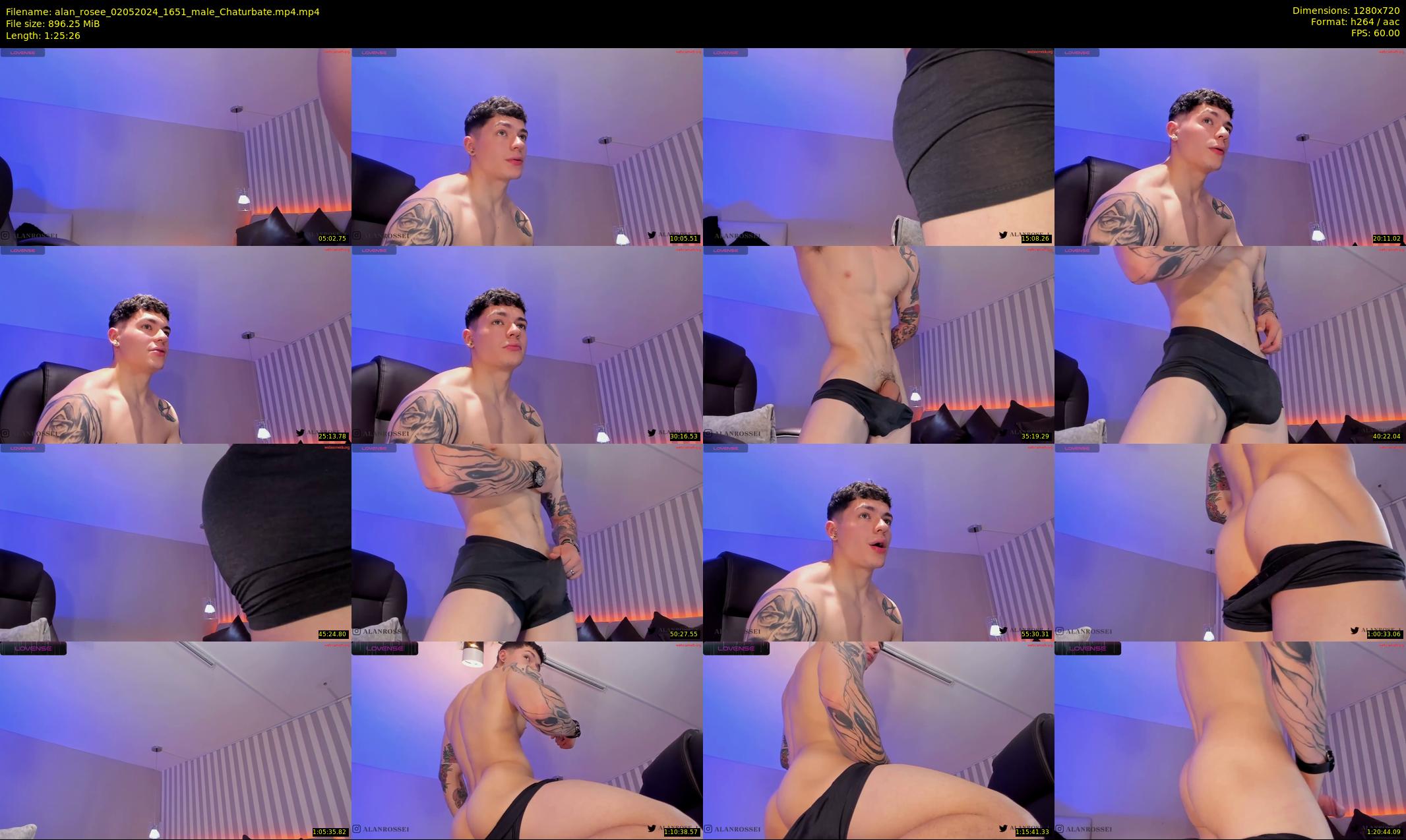 alan_rosee — 86 minute Chaturbate male cam show recording, 720p, May 2, 2024