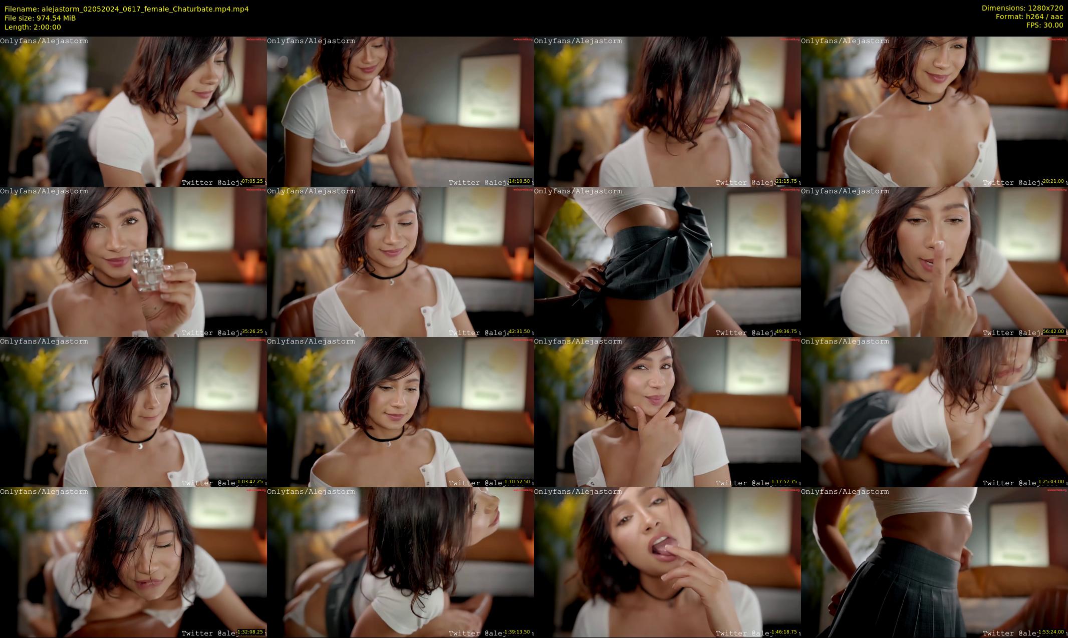 alejastorm — 120 minute Chaturbate female cam show recording, 720p, May 2, 2024