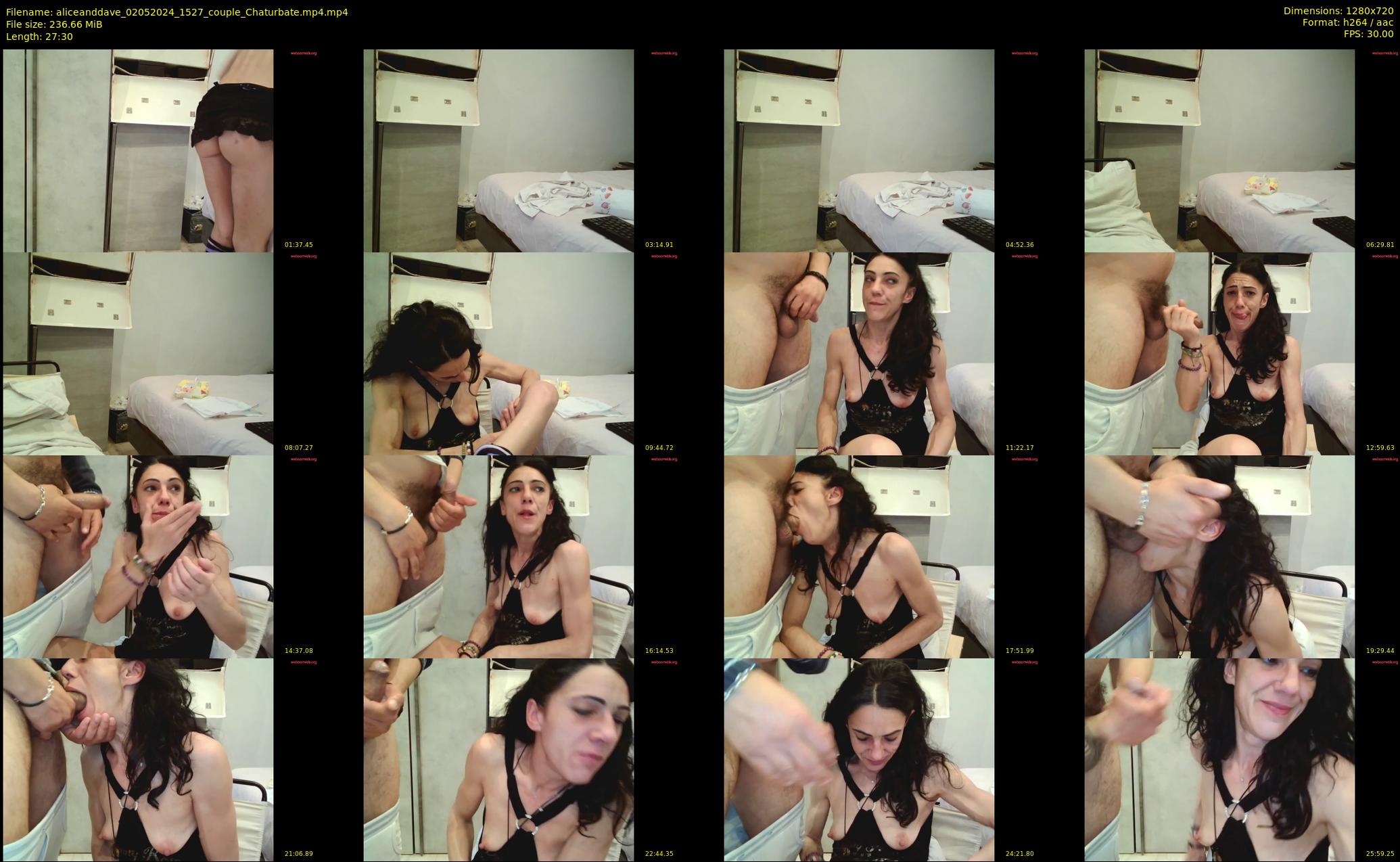 aliceanddave — 28 minute Chaturbate couple cam show recording, 720p, May 2, 2024