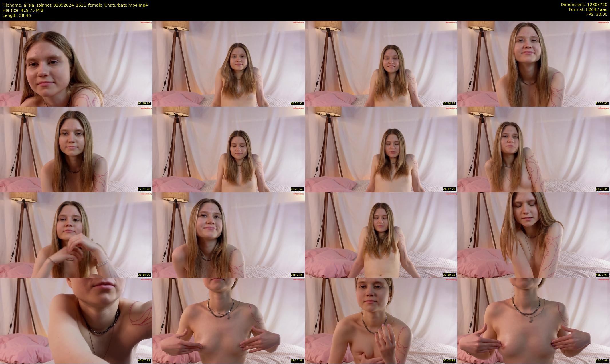 alisia_spinnet — 59 minute Chaturbate female cam show recording, 720p, May 2, 2024