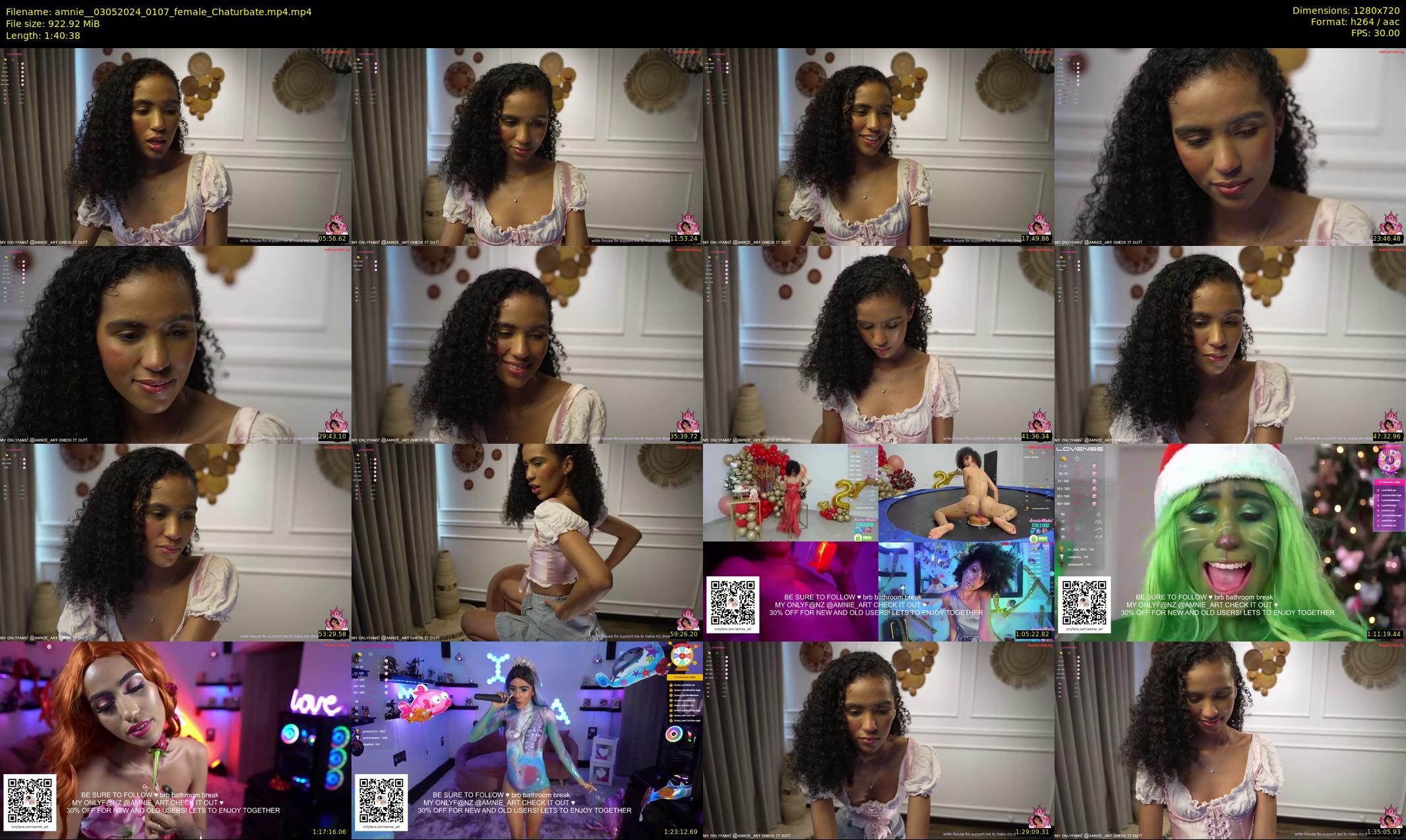 amnie_ — 101 minute Chaturbate female cam show recording, 720p, May 3, 2024
