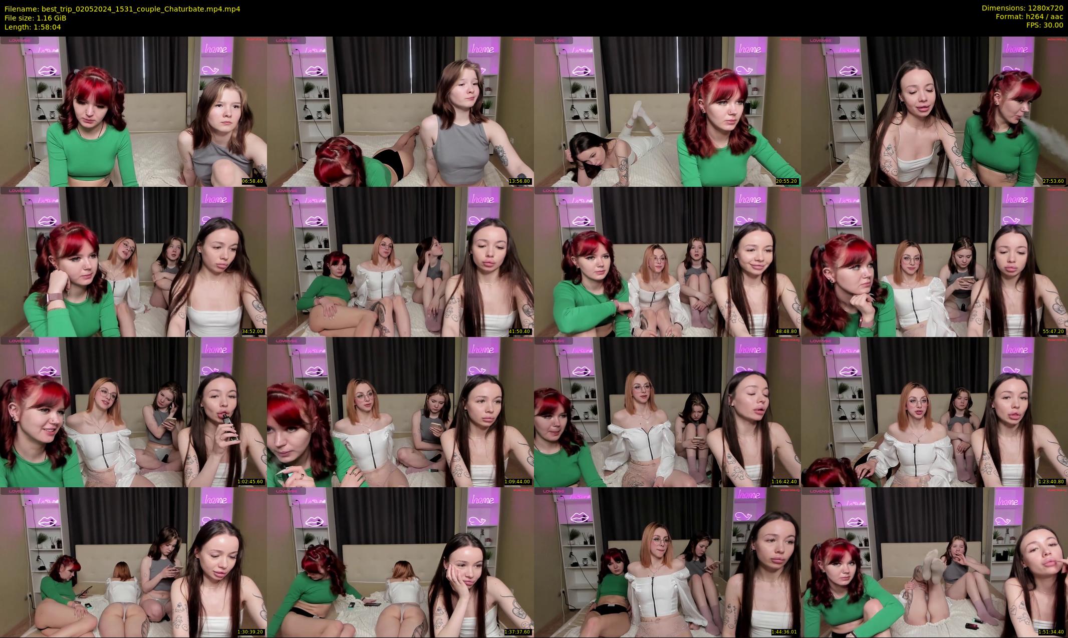 best_trip — 119 minute Chaturbate couple cam show recording, 720p, May 2, 2024