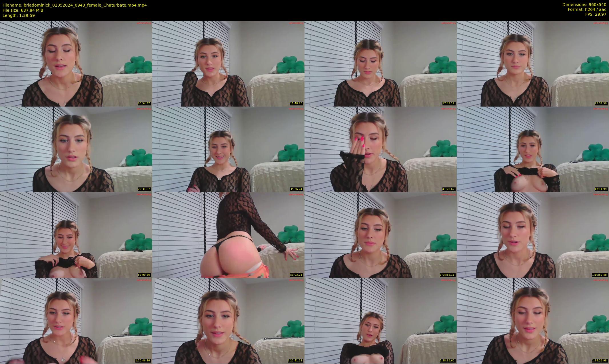 briadominick — 100 minute Chaturbate couple cam show recording, 480p, May 2, 2024