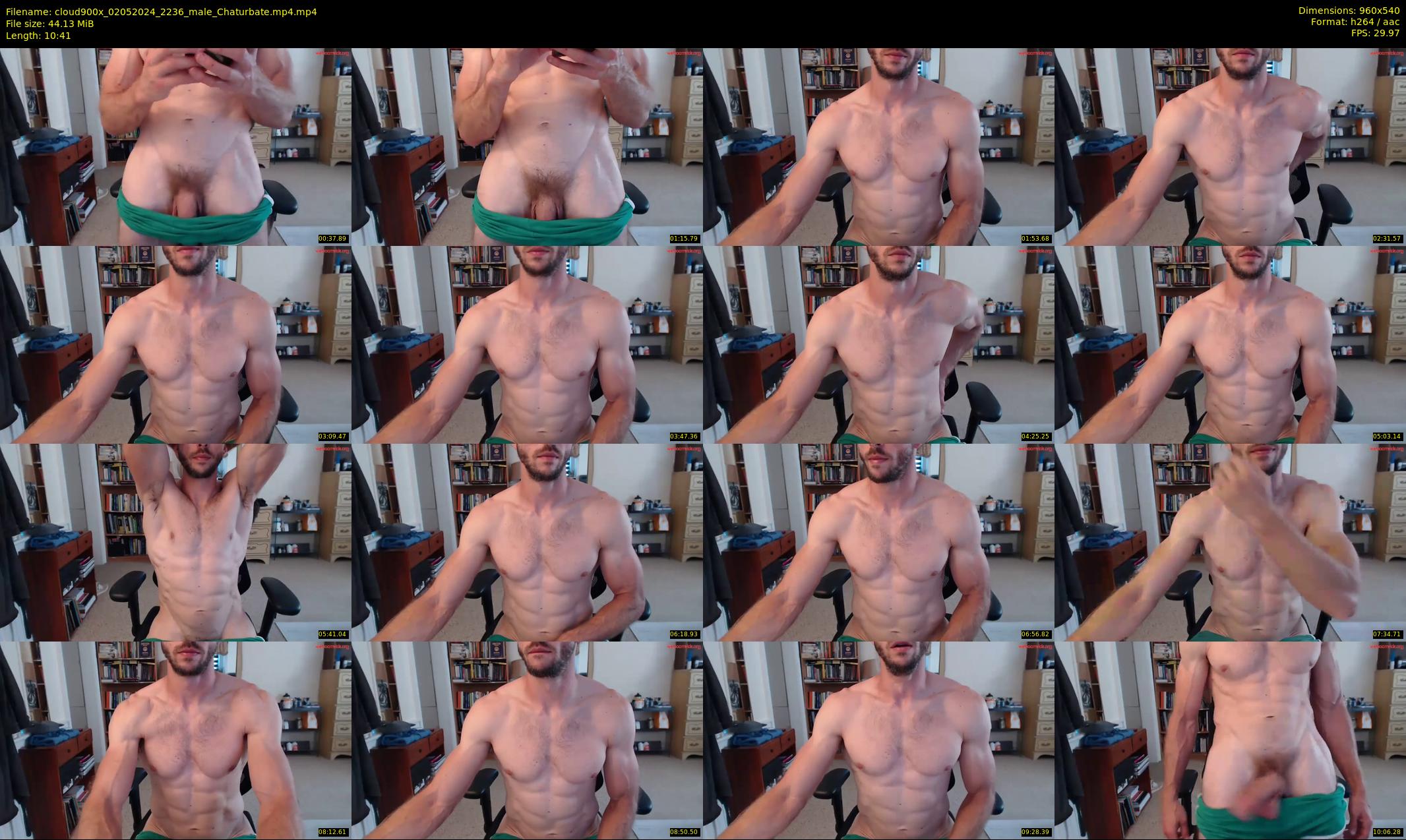 cloud900x — 11 minute Chaturbate male cam show recording, 480p, May 2, 2024