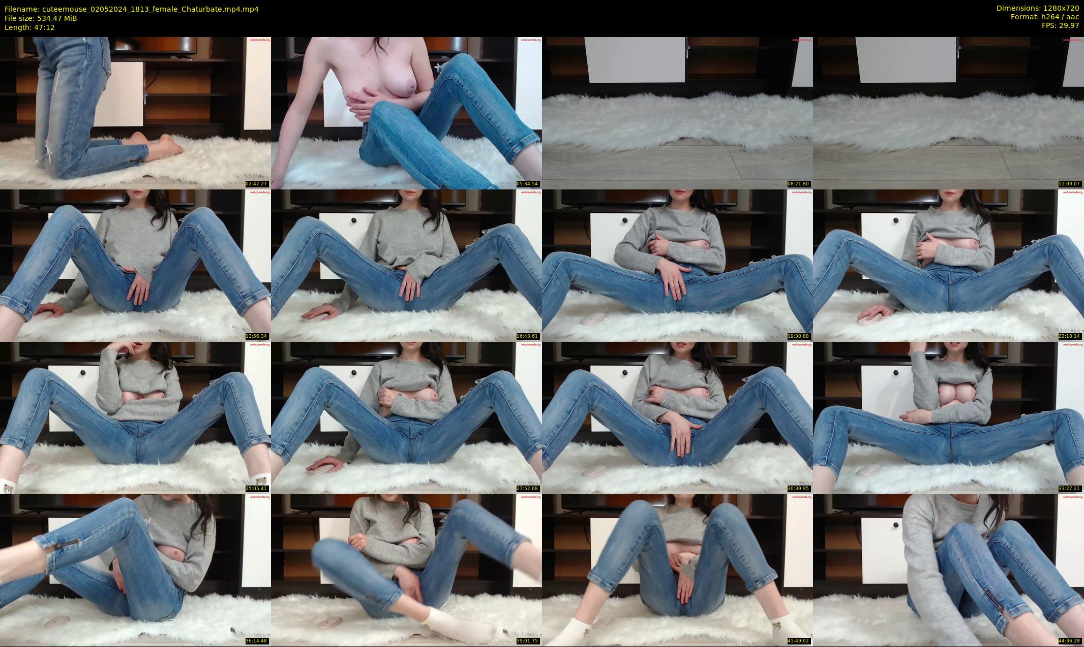 cuteemouse — 48 minute Chaturbate female cam show recording, 720p, May 2, 2024