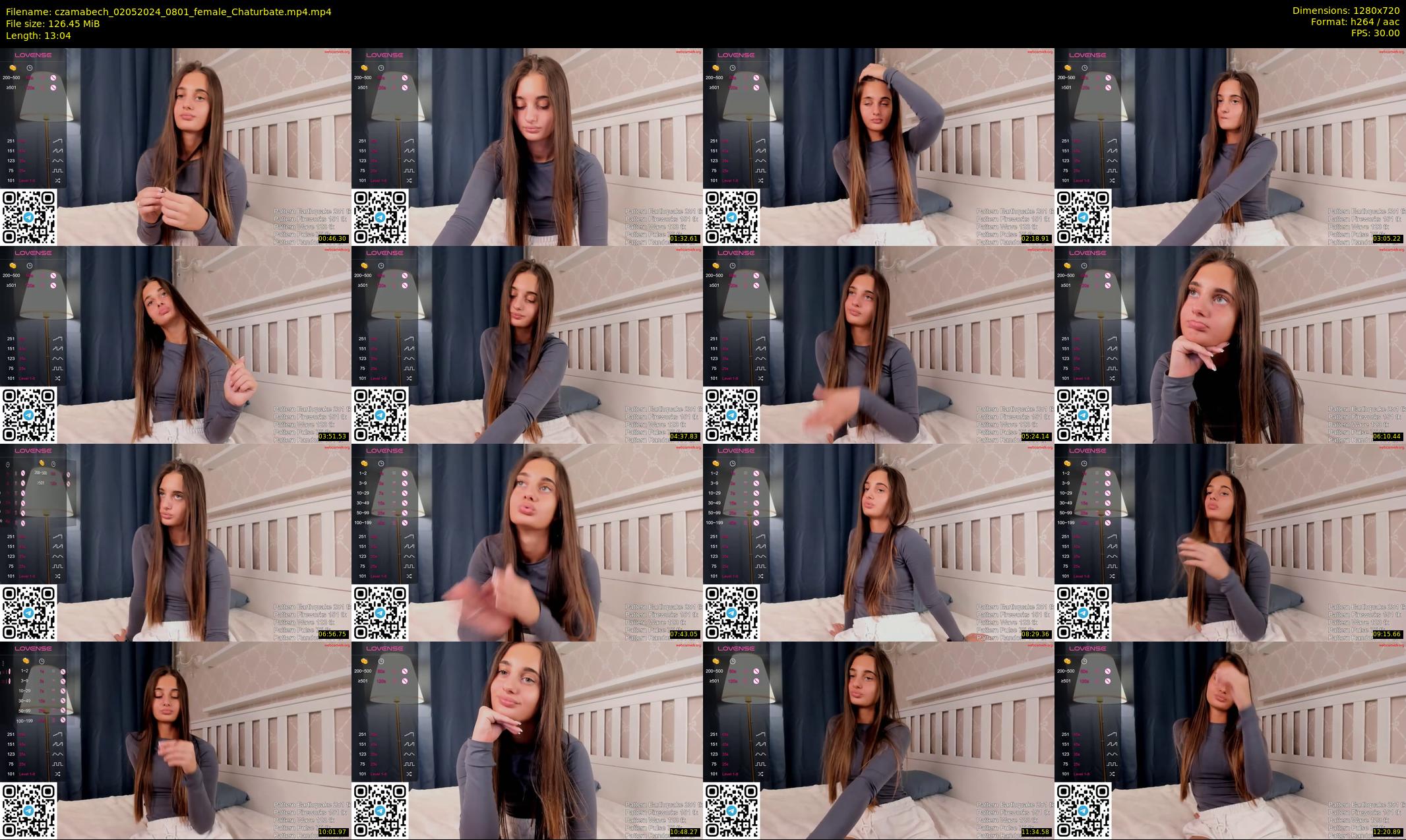 czamabech — 14 minute Chaturbate female cam show recording, 720p, May 2, 2024