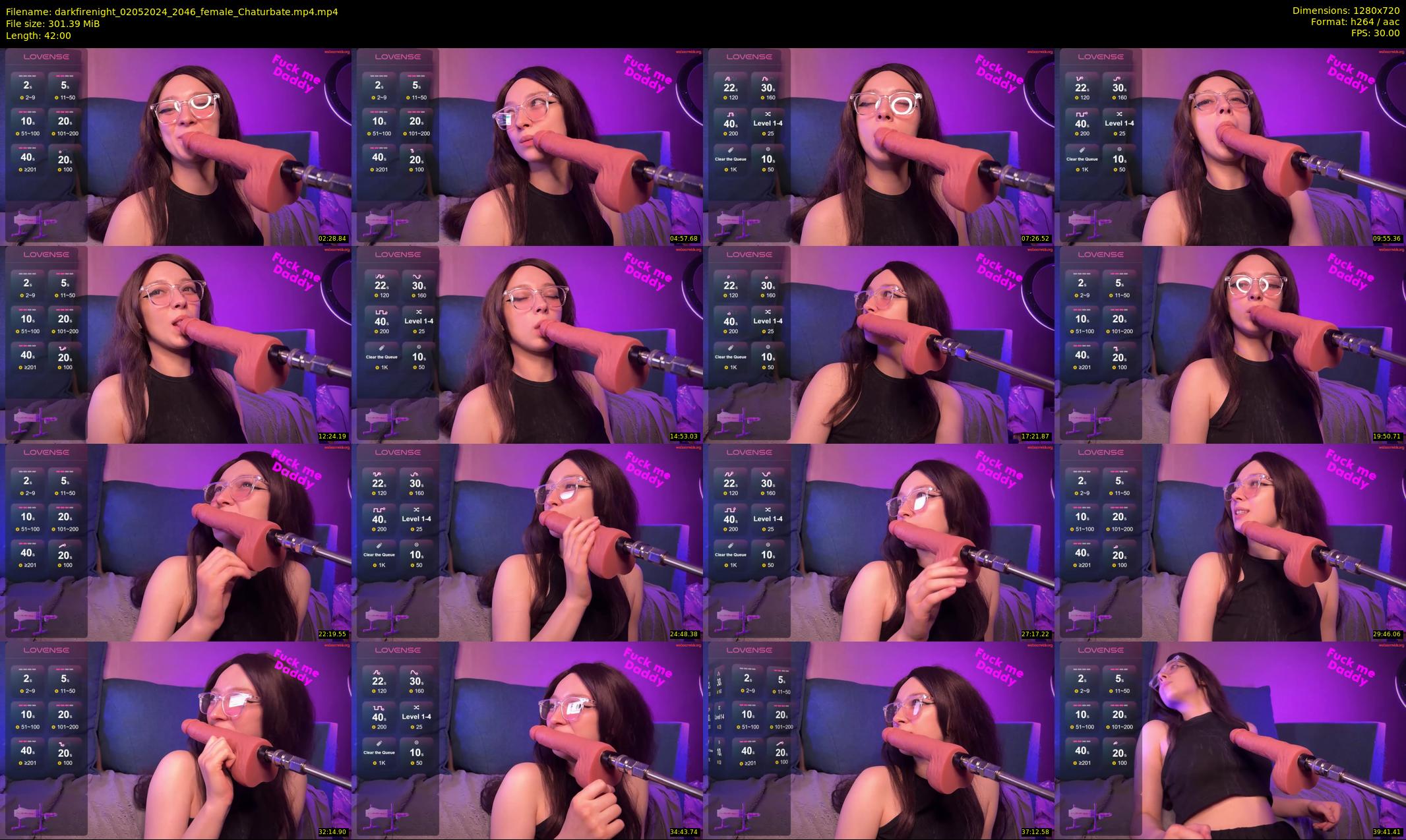 darkfirenight — 42 minute Chaturbate couple cam show recording, 720p, May 2, 2024